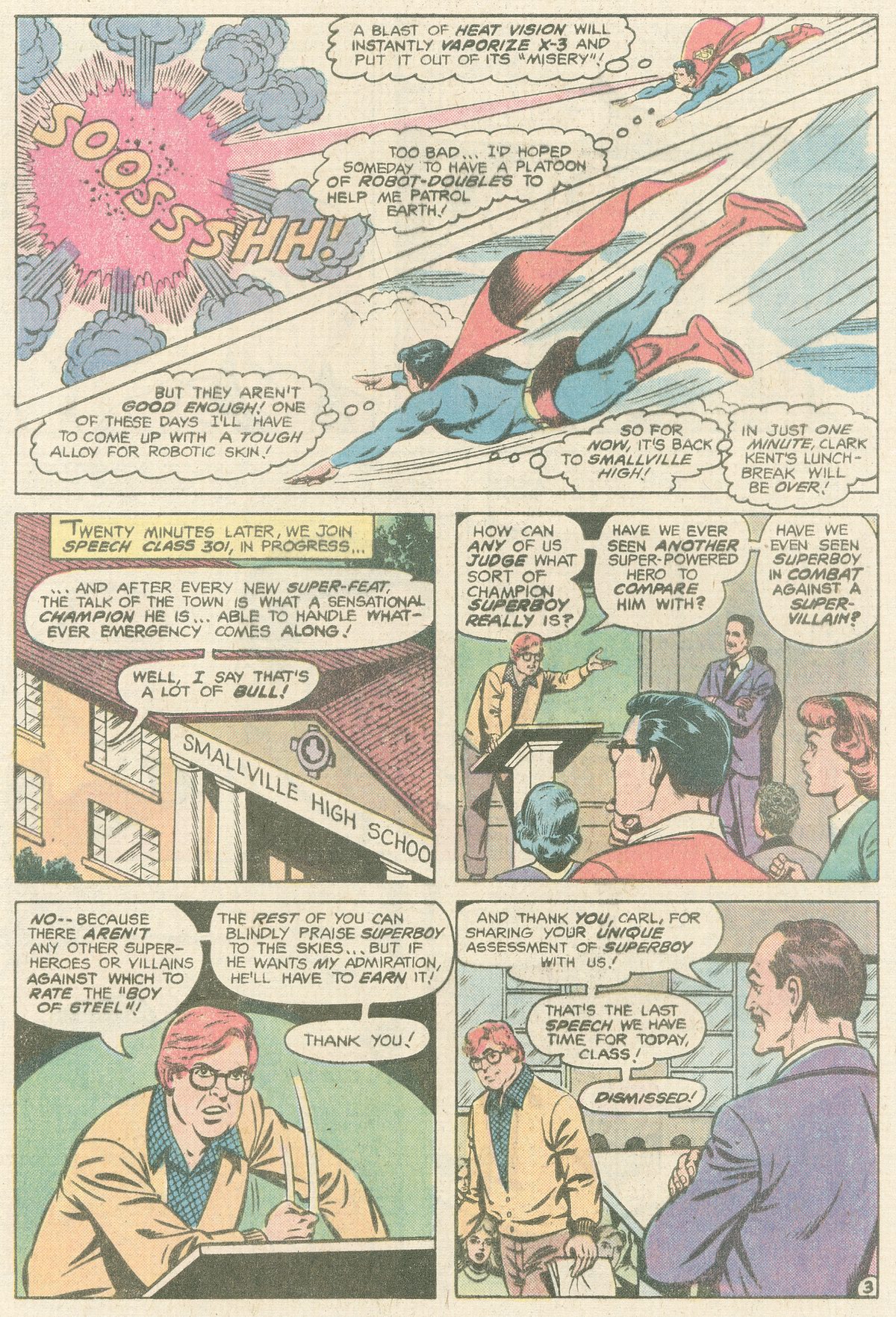 The New Adventures of Superboy 17 Page 3