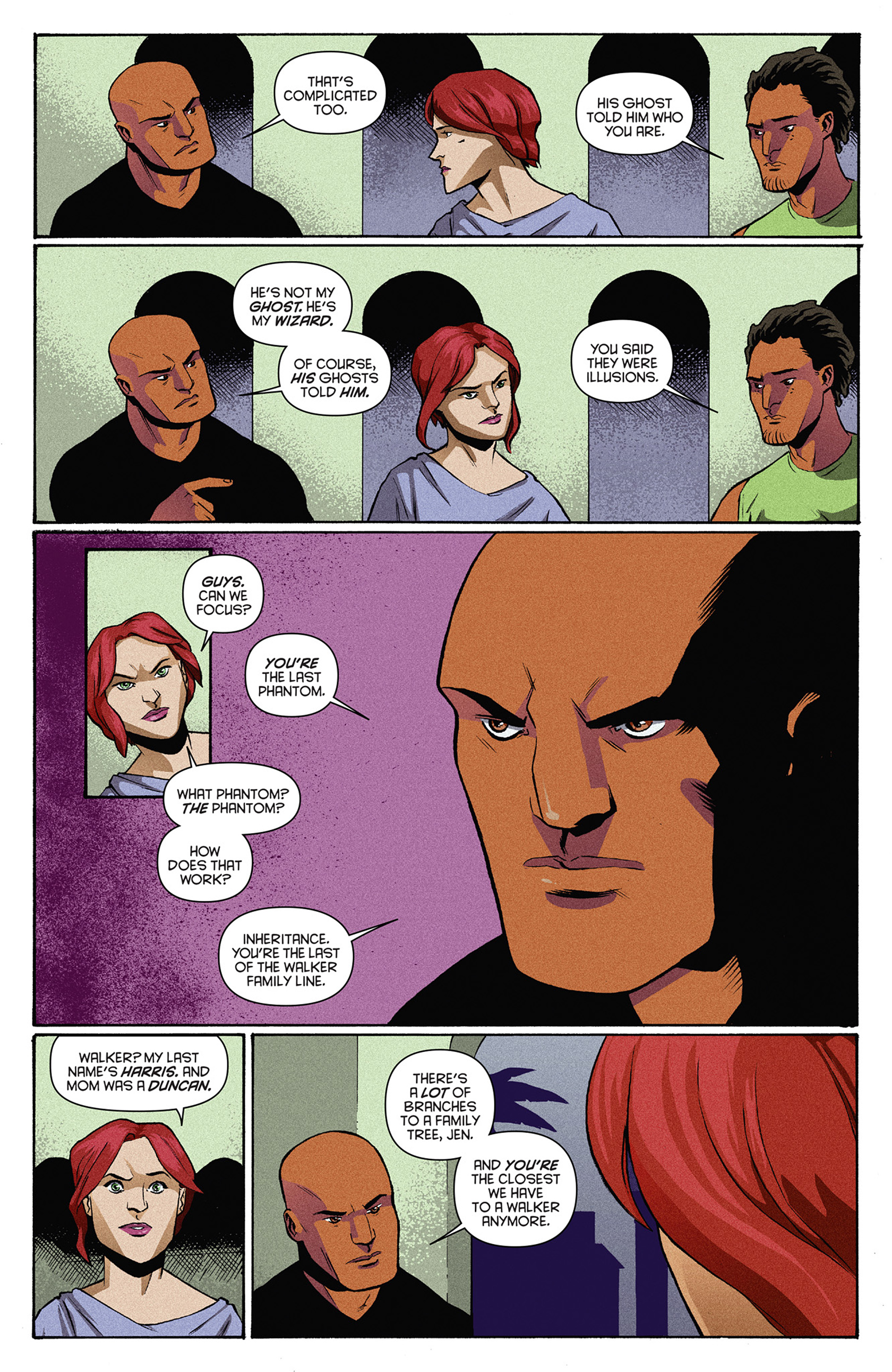 Read online King: The Phantom comic -  Issue #3 - 7