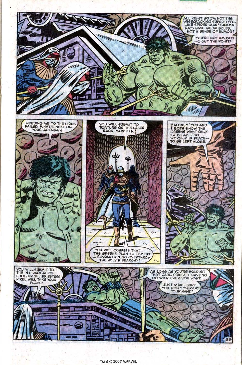 Read online The Incredible Hulk Annual comic -  Issue #12 - 29
