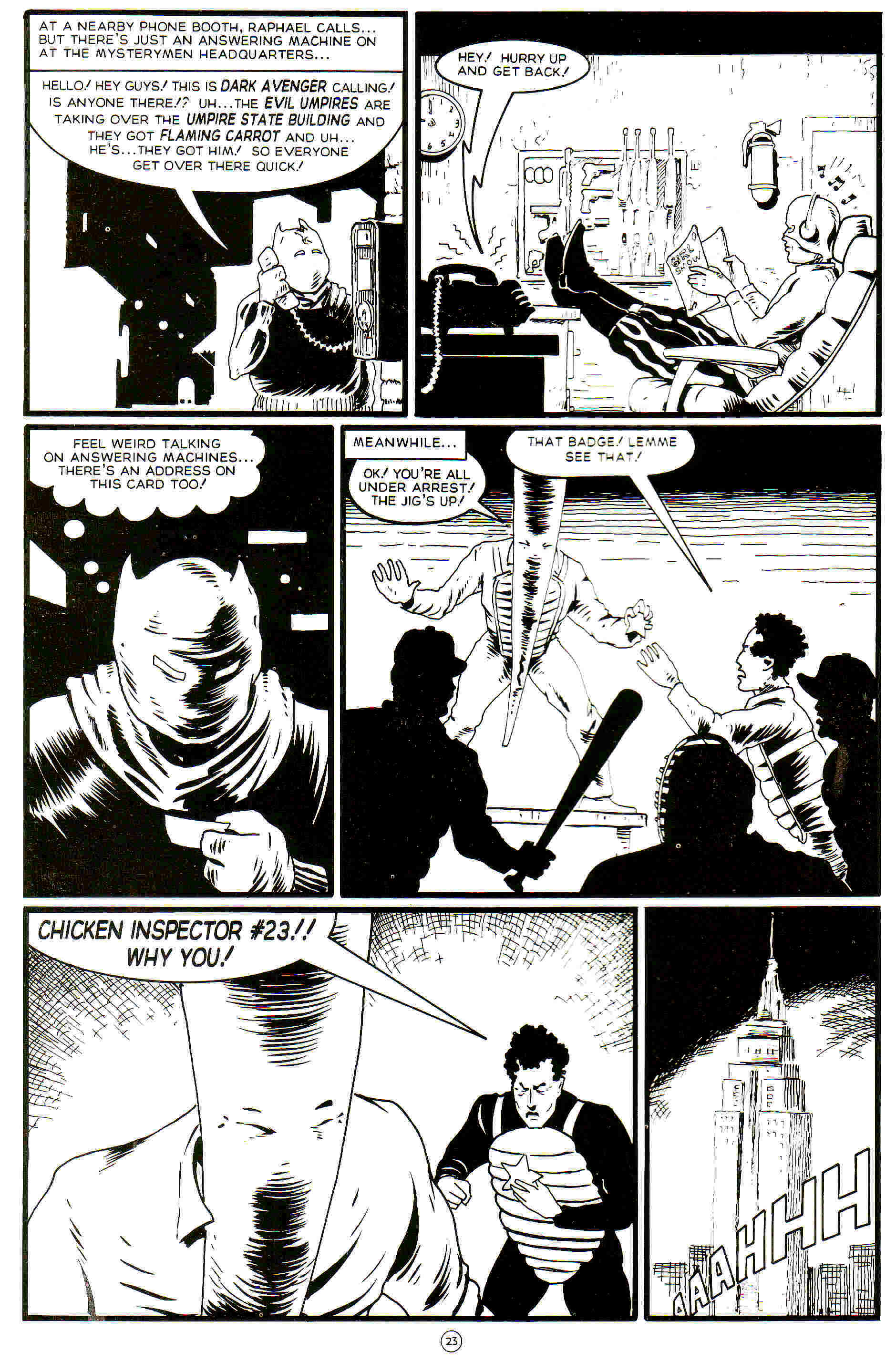 Read online Flaming Carrot Comics (1988) comic -  Issue #26 - 25
