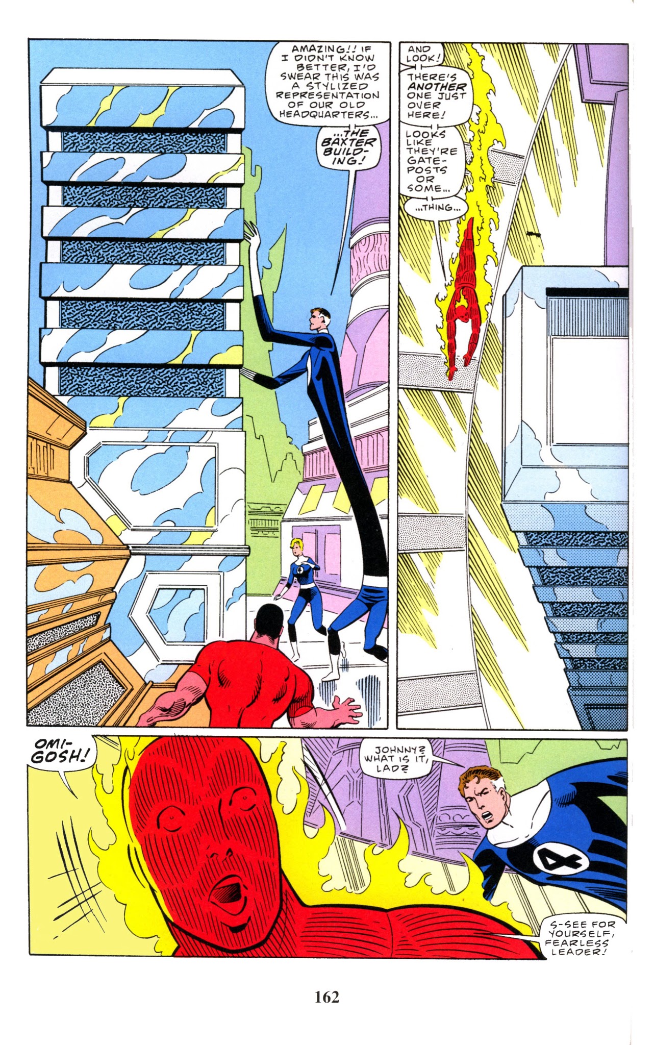 Read online Fantastic Four Visionaries: John Byrne comic -  Issue # TPB 8 - 163