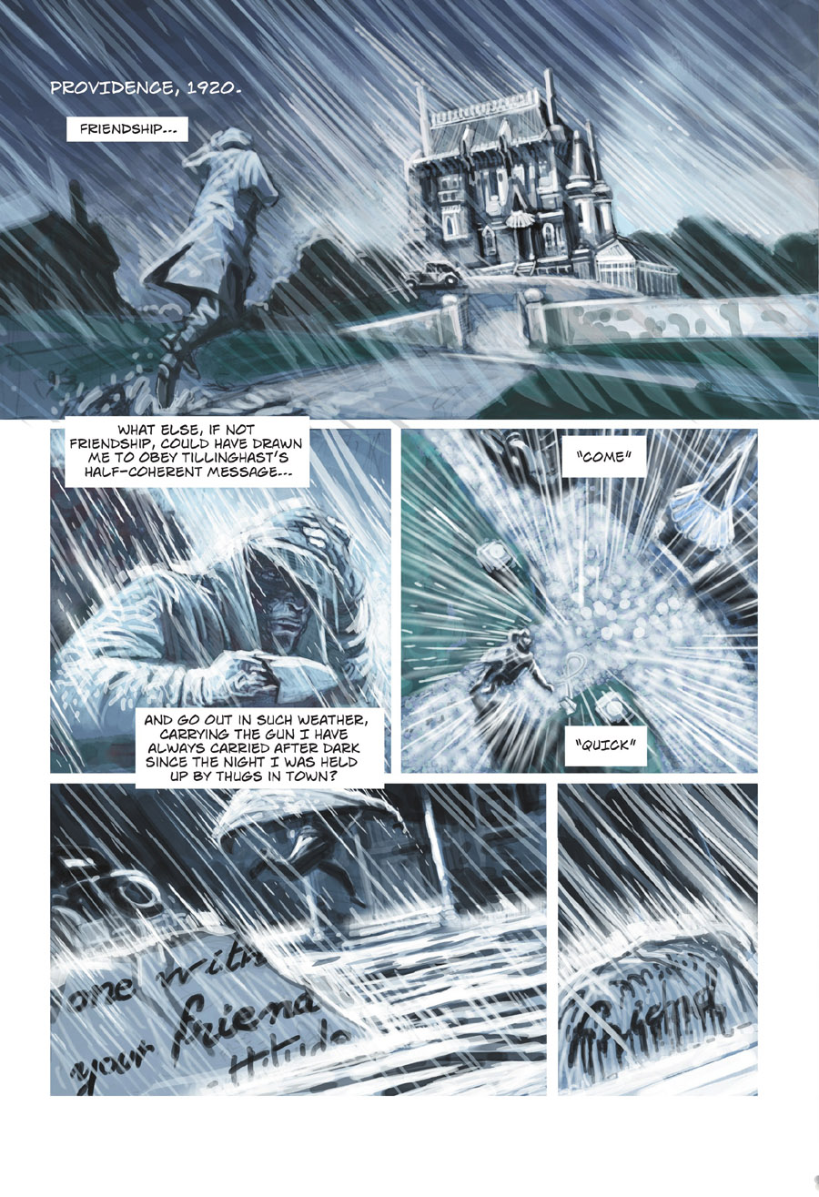 Read online The Lovecraft Anthology comic -  Issue # TPB 2 - 35