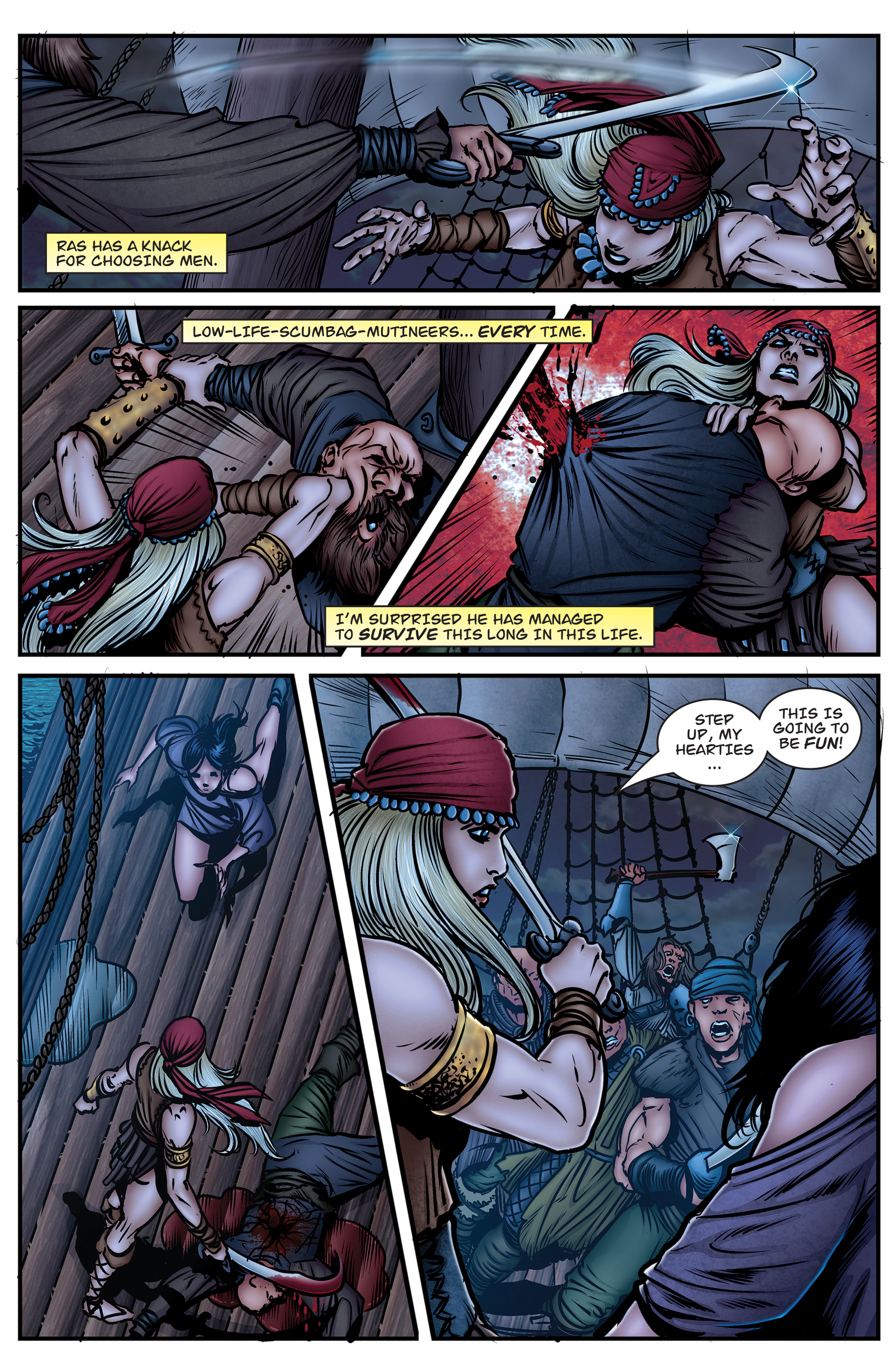 Read online Arhian: Head Huntress comic -  Issue #4 - 21