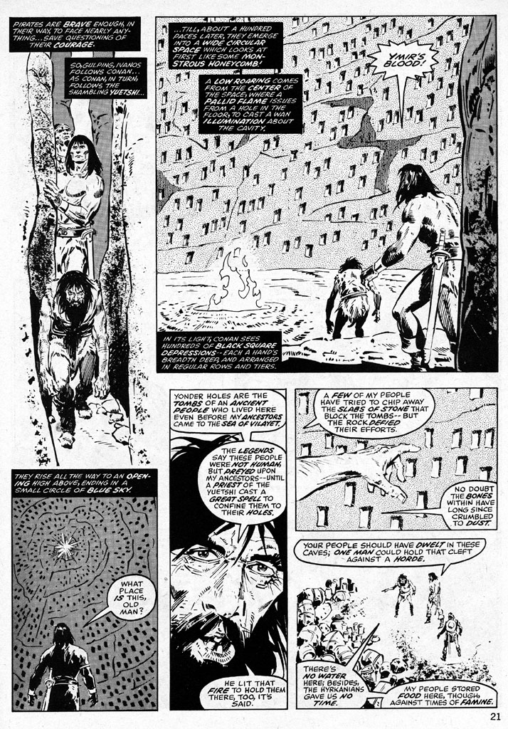 Read online The Savage Sword Of Conan comic -  Issue #38 - 21