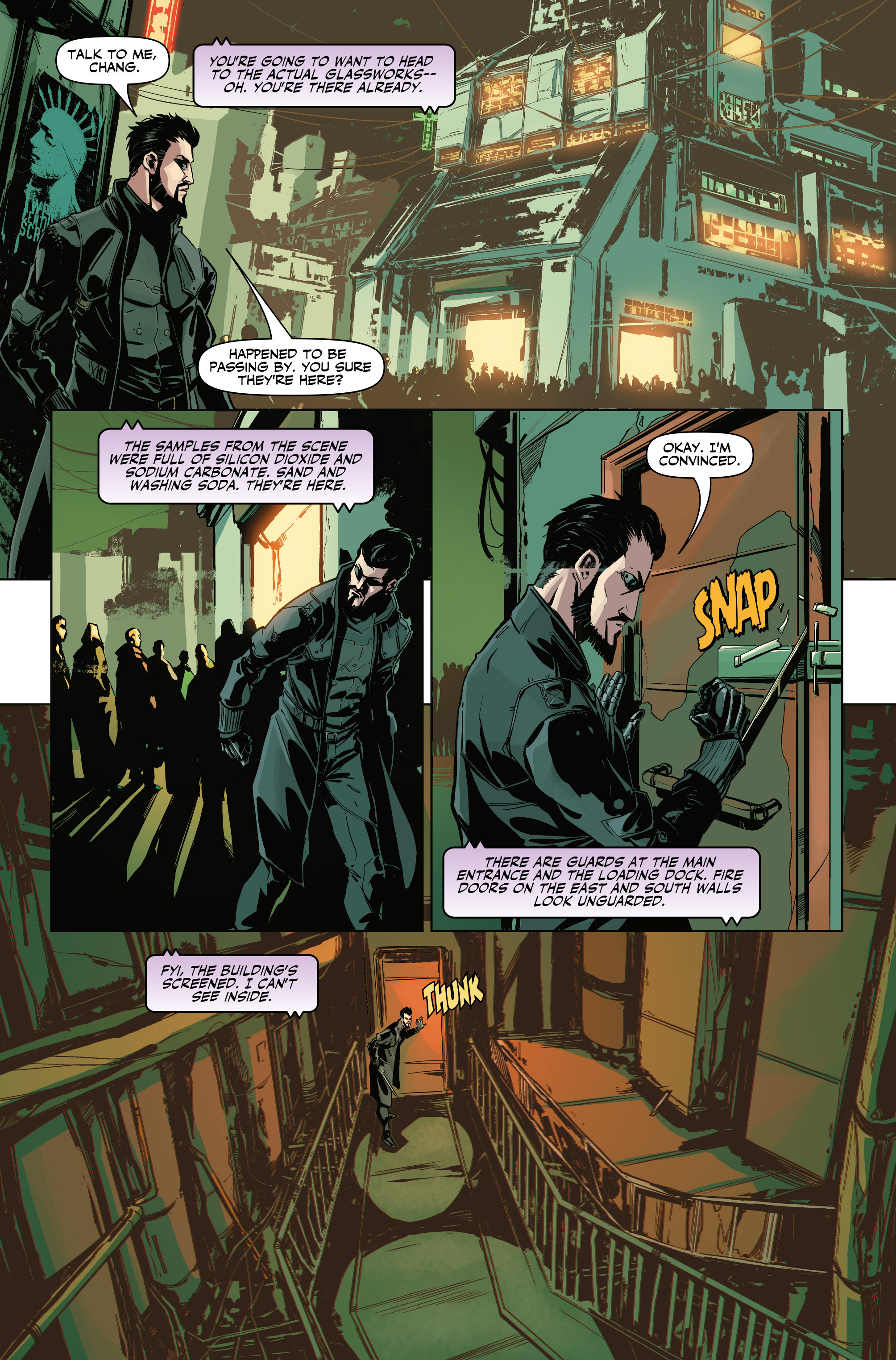 Read online Deus Ex: Children's Crusade comic -  Issue #2 - 17