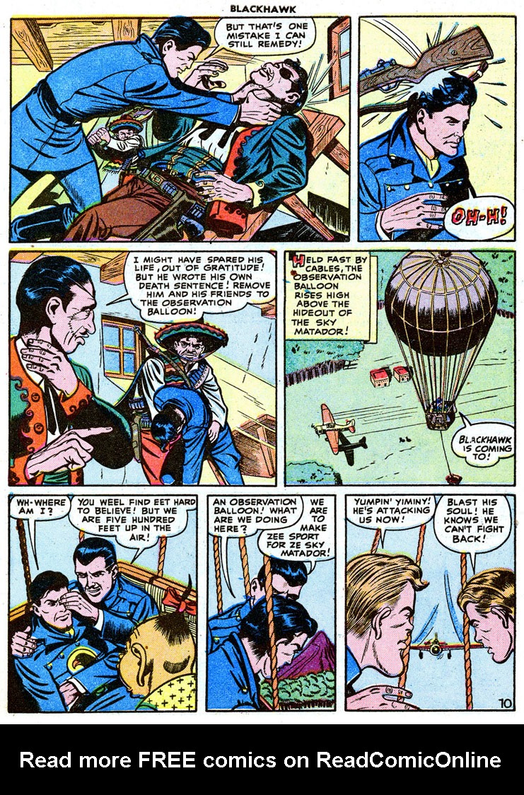 Read online Blackhawk (1957) comic -  Issue #15 - 12