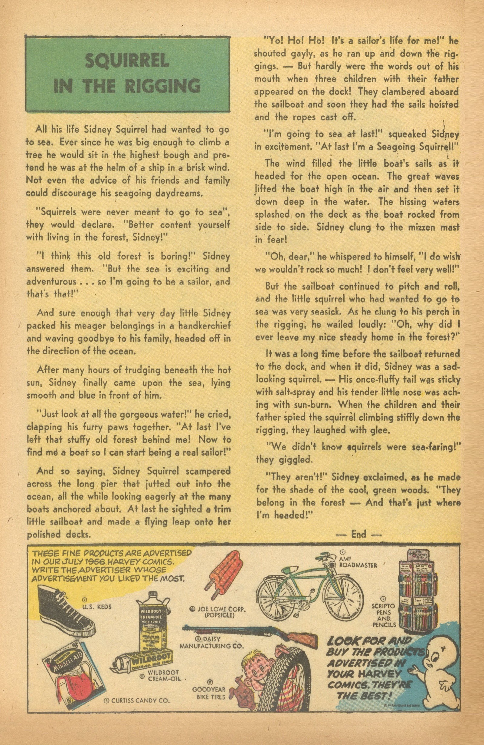 Read online Felix the Cat (1955) comic -  Issue #73 - 25