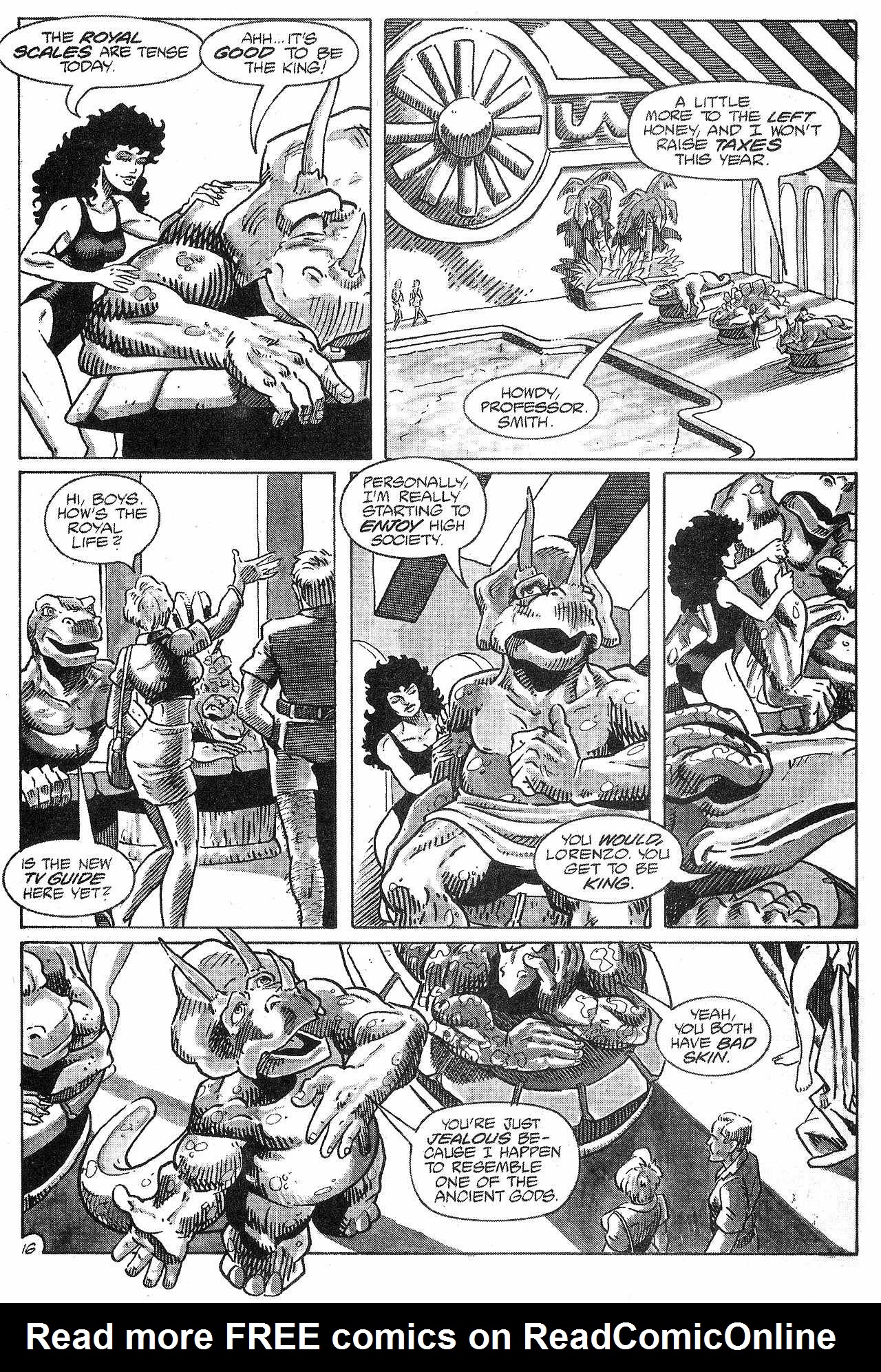 Read online Dinosaurs For Hire (1988) comic -  Issue #7 - 17