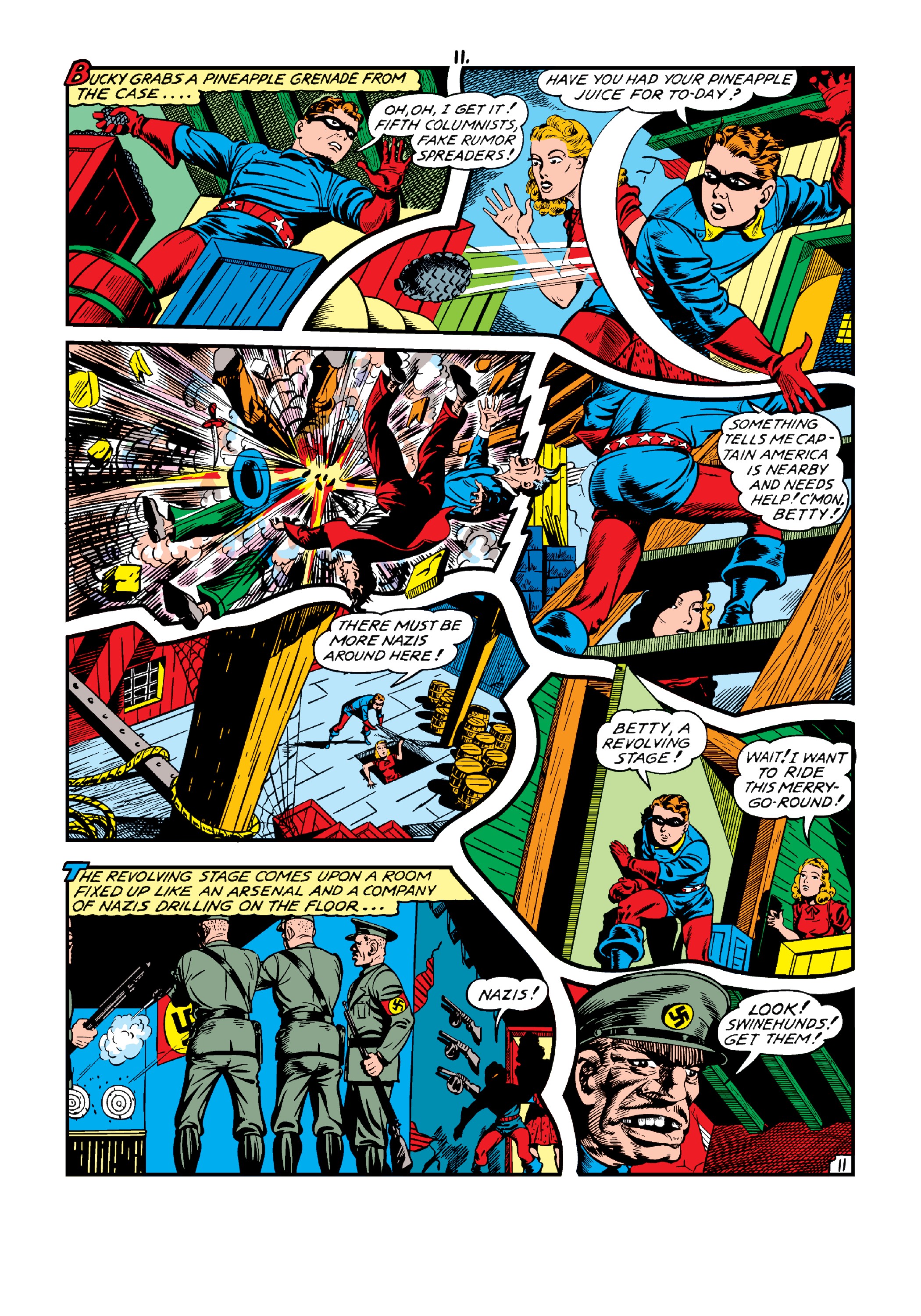 Read online Marvel Masterworks: Golden Age Captain America comic -  Issue # TPB 4 (Part 2) - 53