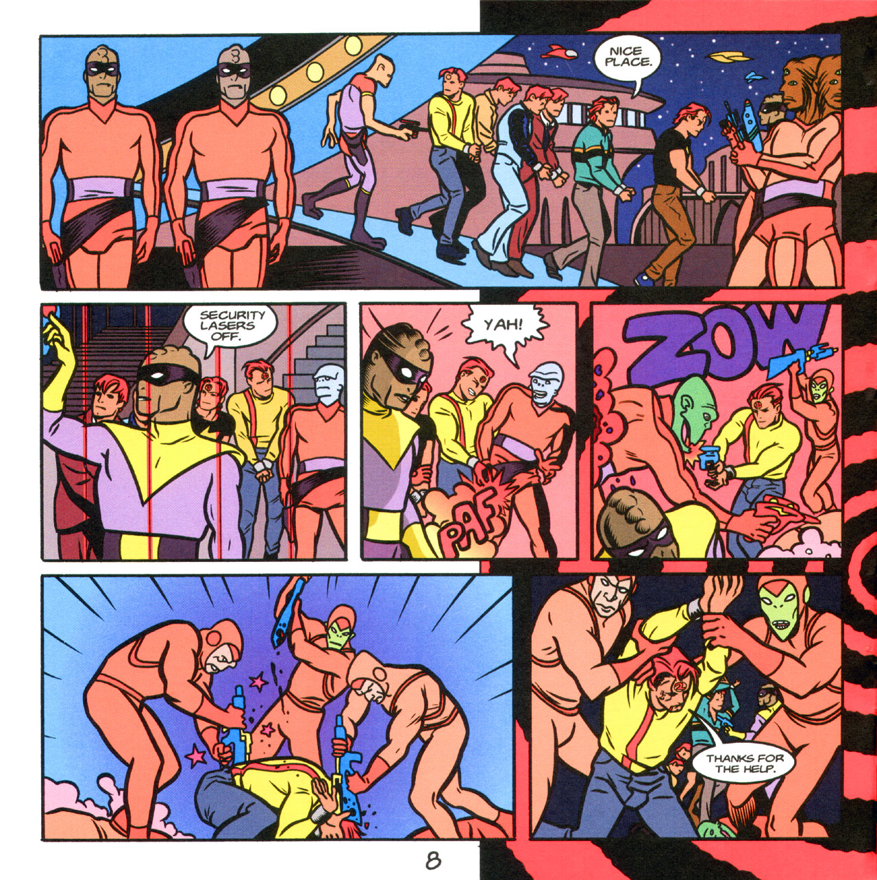 Read online Red Rocket 7 comic -  Issue #5 - 10