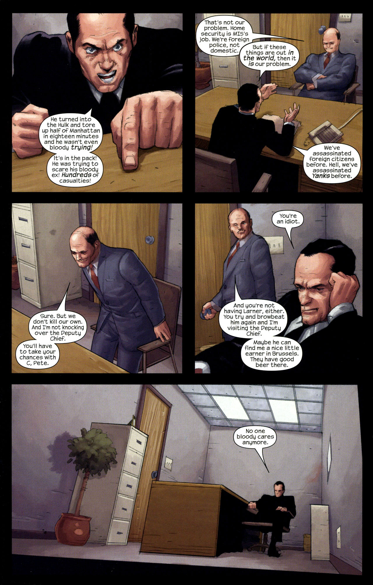 Read online Ultimate Human comic -  Issue #3 - 9