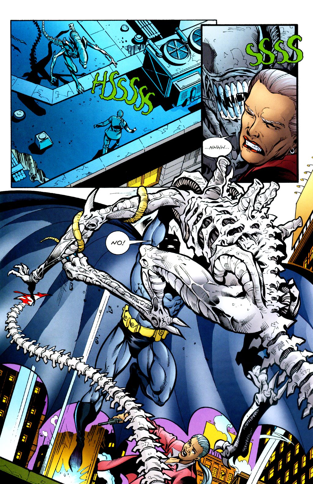 Read online Batman/Aliens II comic -  Issue #2 - 18