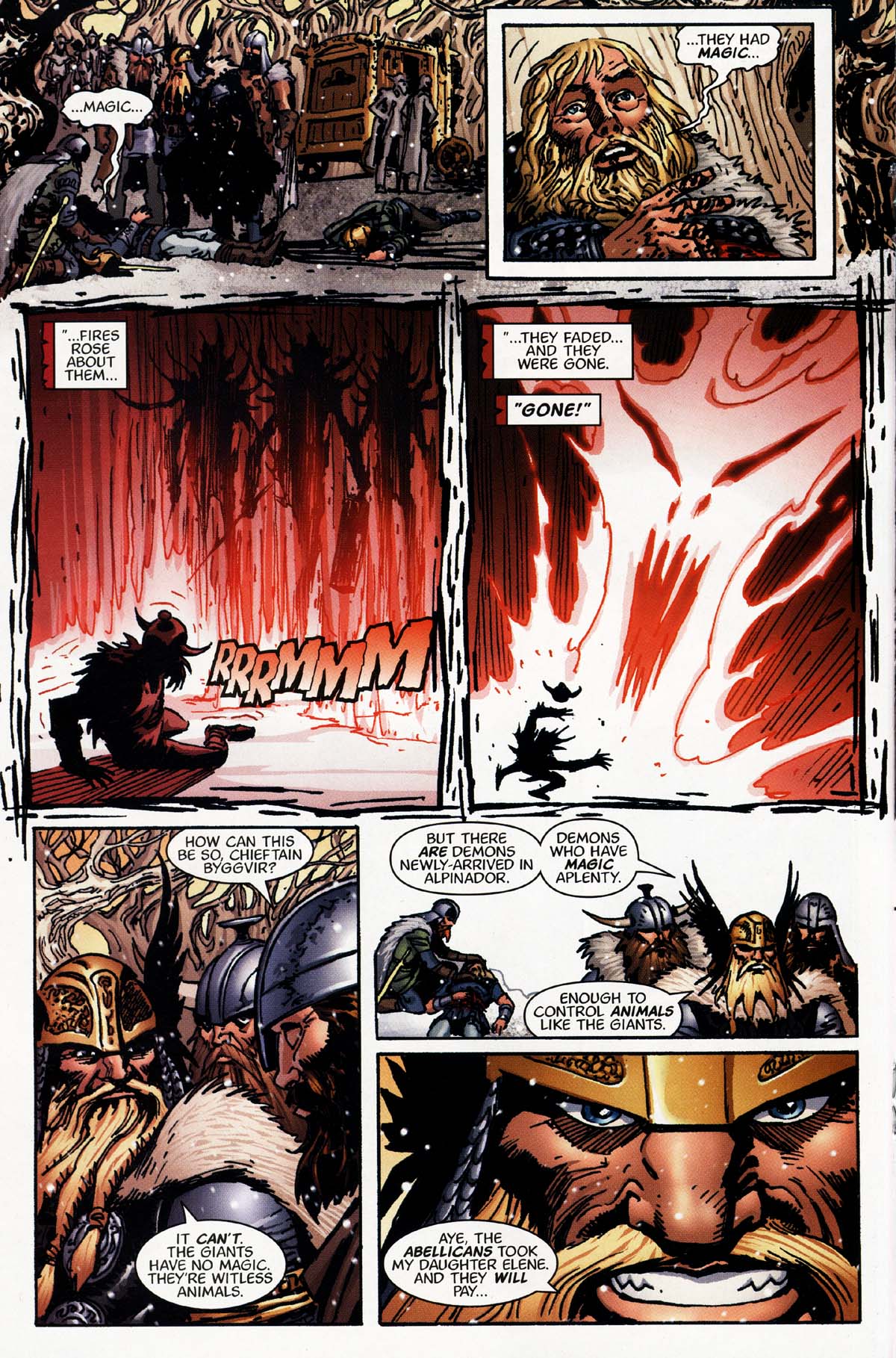 Read online R.A. Salvatore's DemonWars: Trial By Fire comic -  Issue #2 - 18