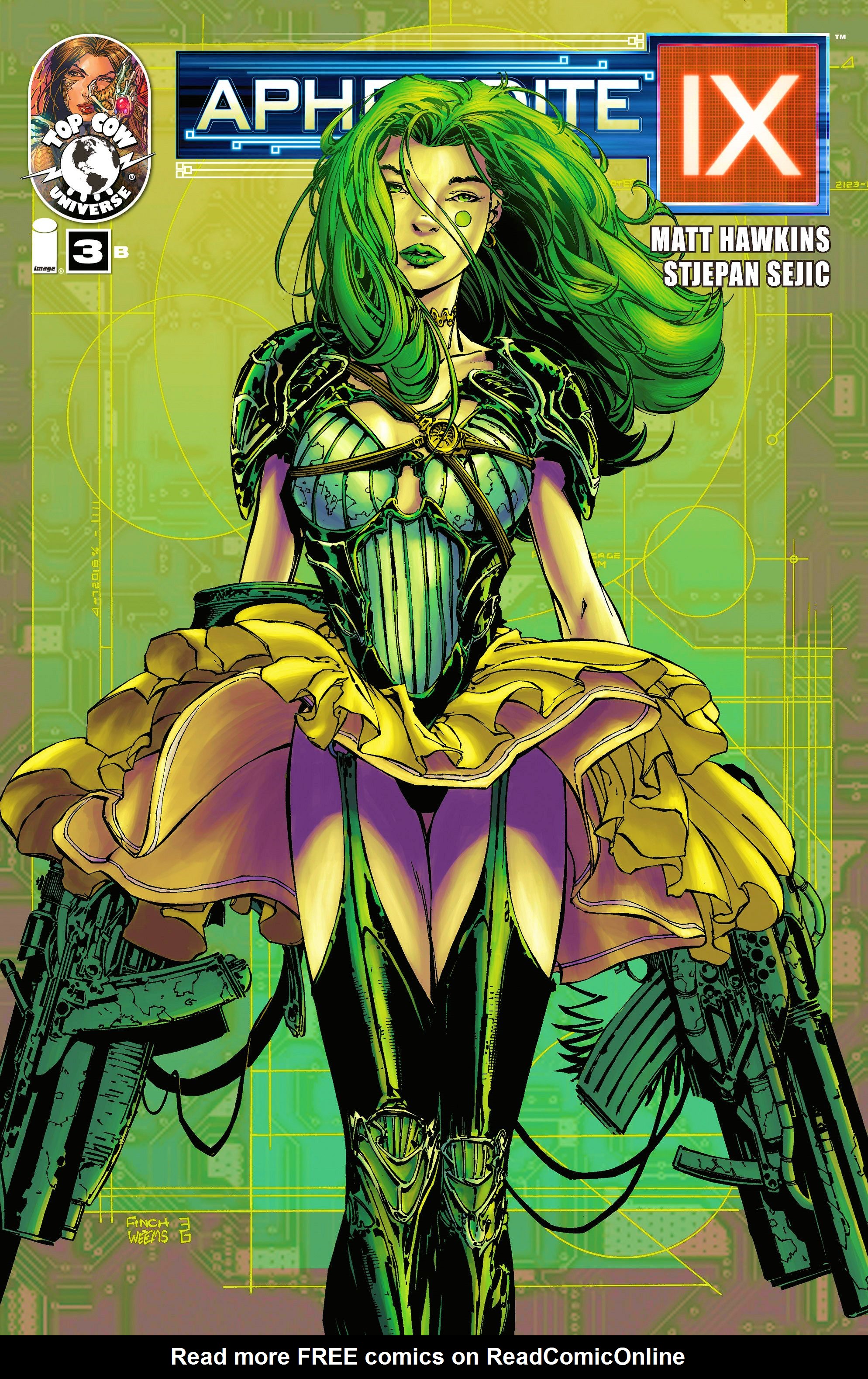 Read online Aphrodite IX (2013) comic -  Issue #3 - 2