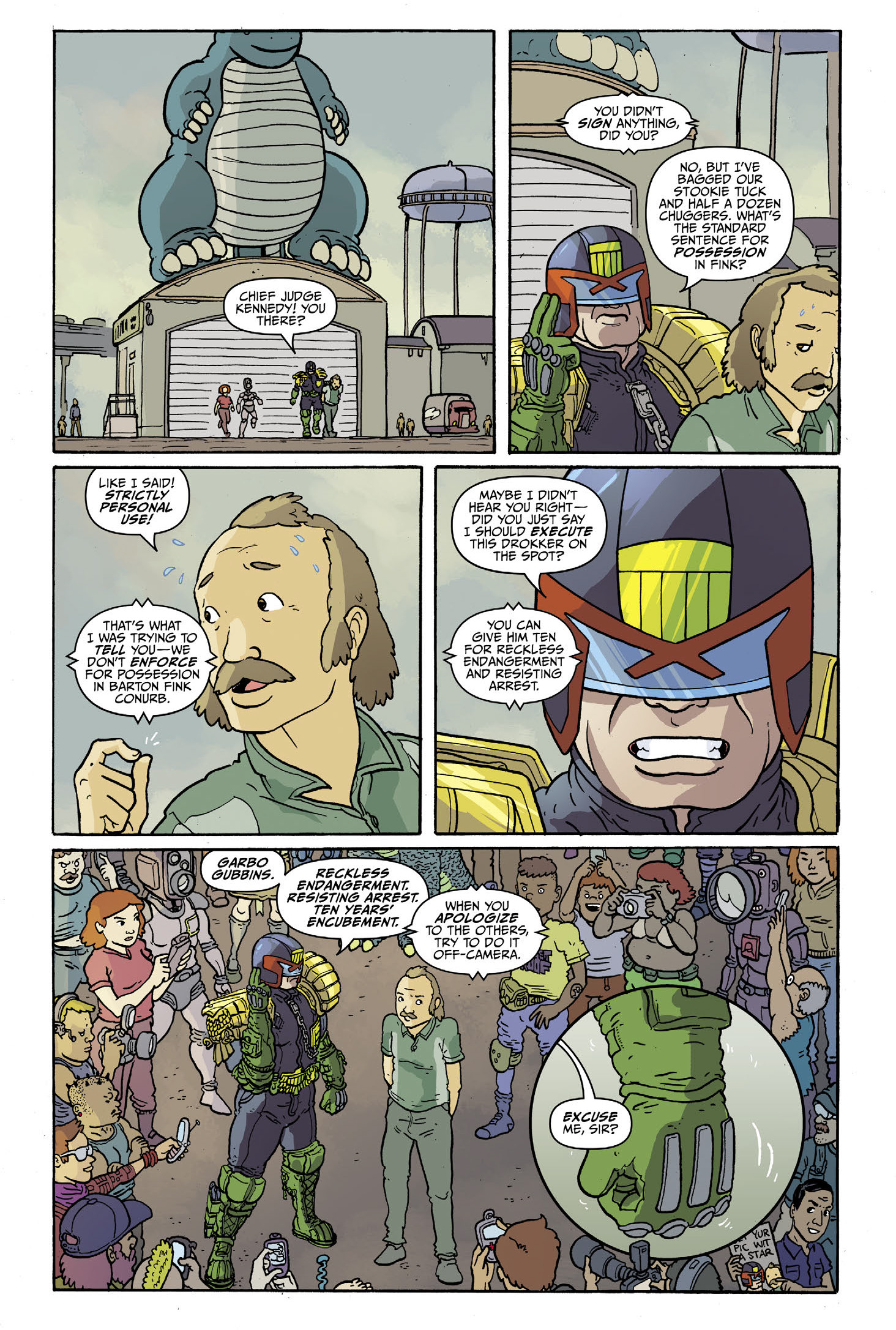 Read online Judge Dredd Megazine (Vol. 5) comic -  Issue #451 - 107
