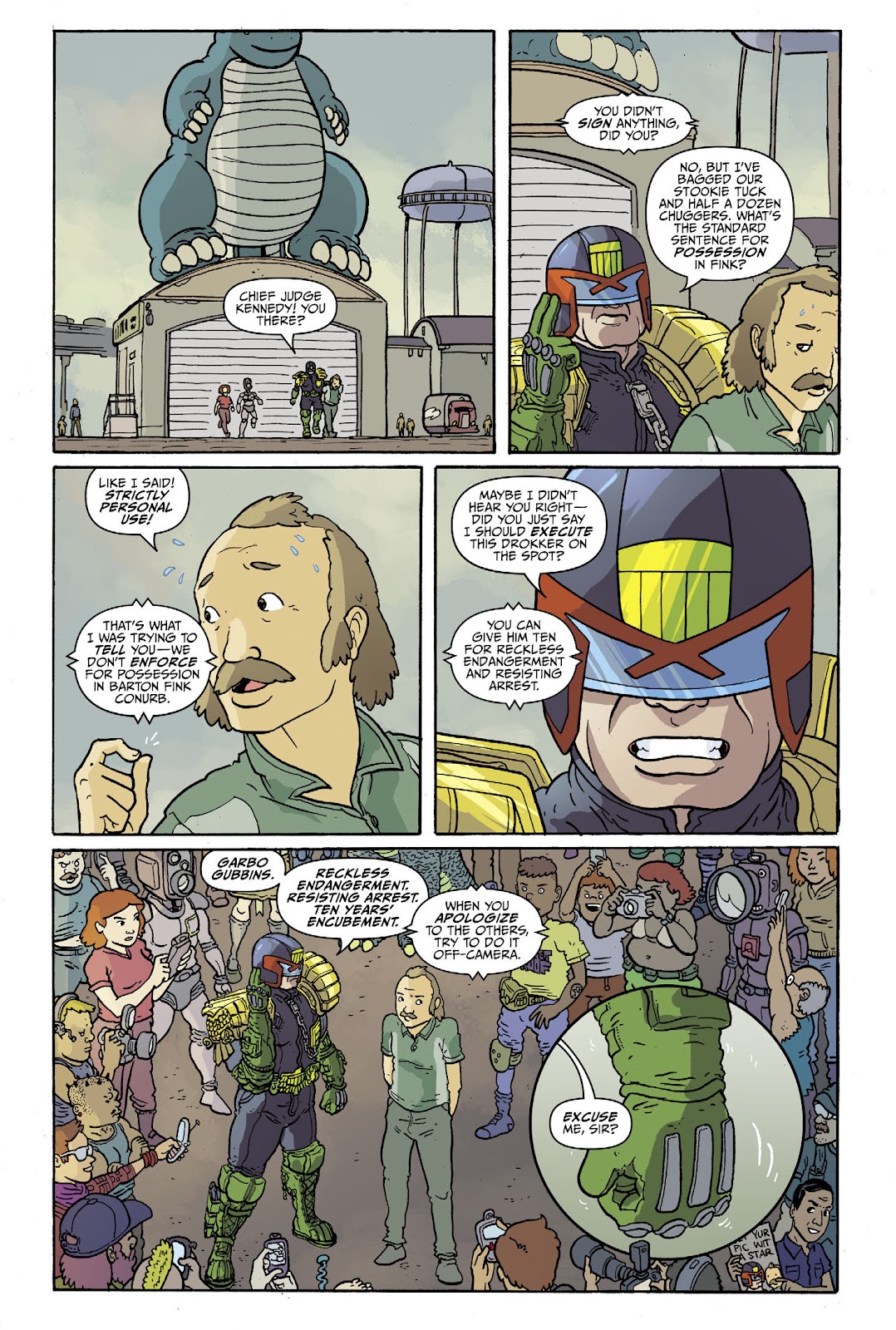 Judge Dredd Megazine (Vol. 5) issue 451 - Page 107