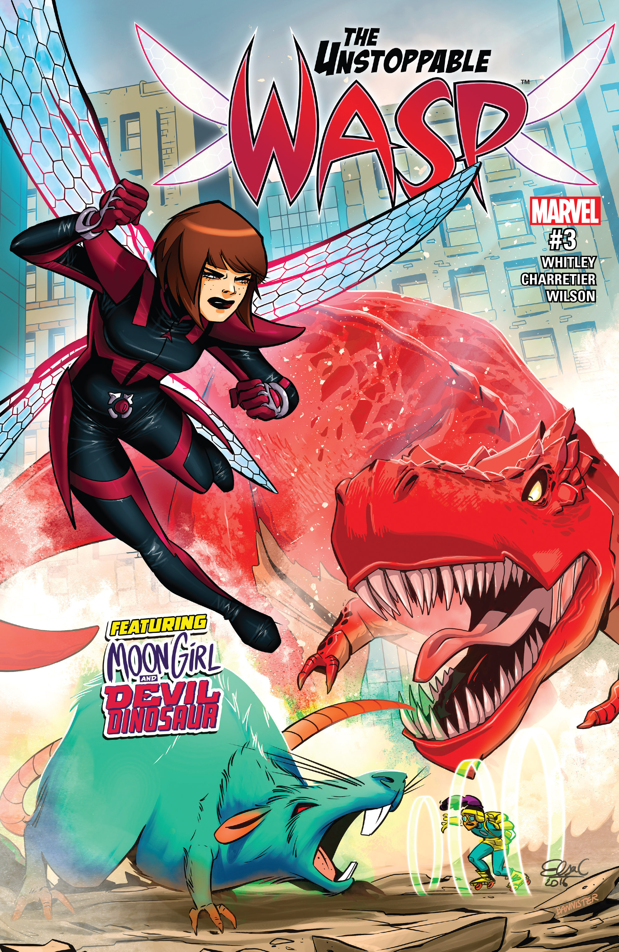 Read online The Unstoppable Wasp comic -  Issue #3 - 1
