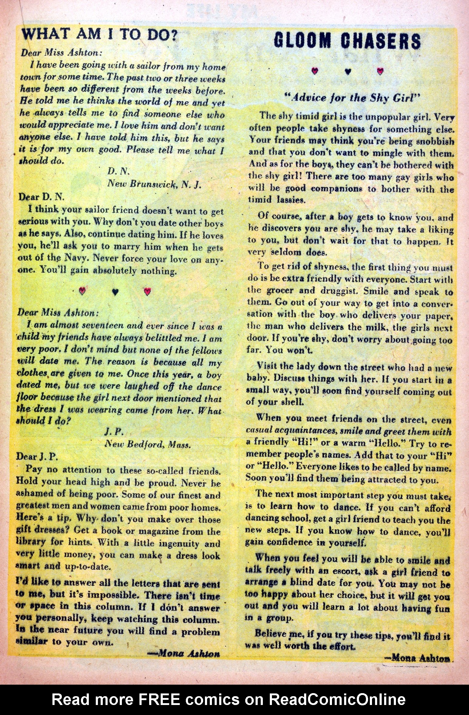 Read online My Life True Stories In Pictures comic -  Issue #12 - 23