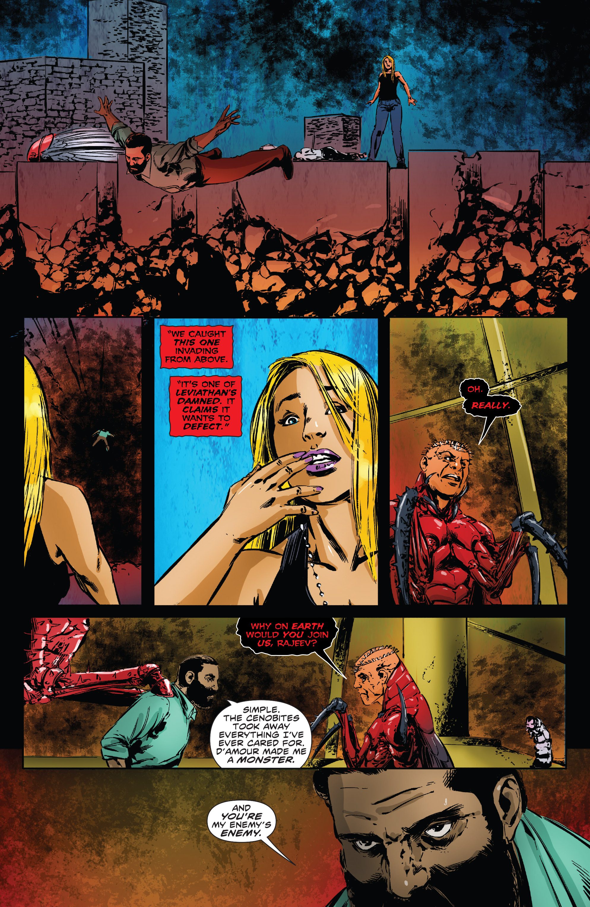 Read online Clive Barker's Hellraiser: The Dark Watch comic -  Issue # TPB 3 - 57