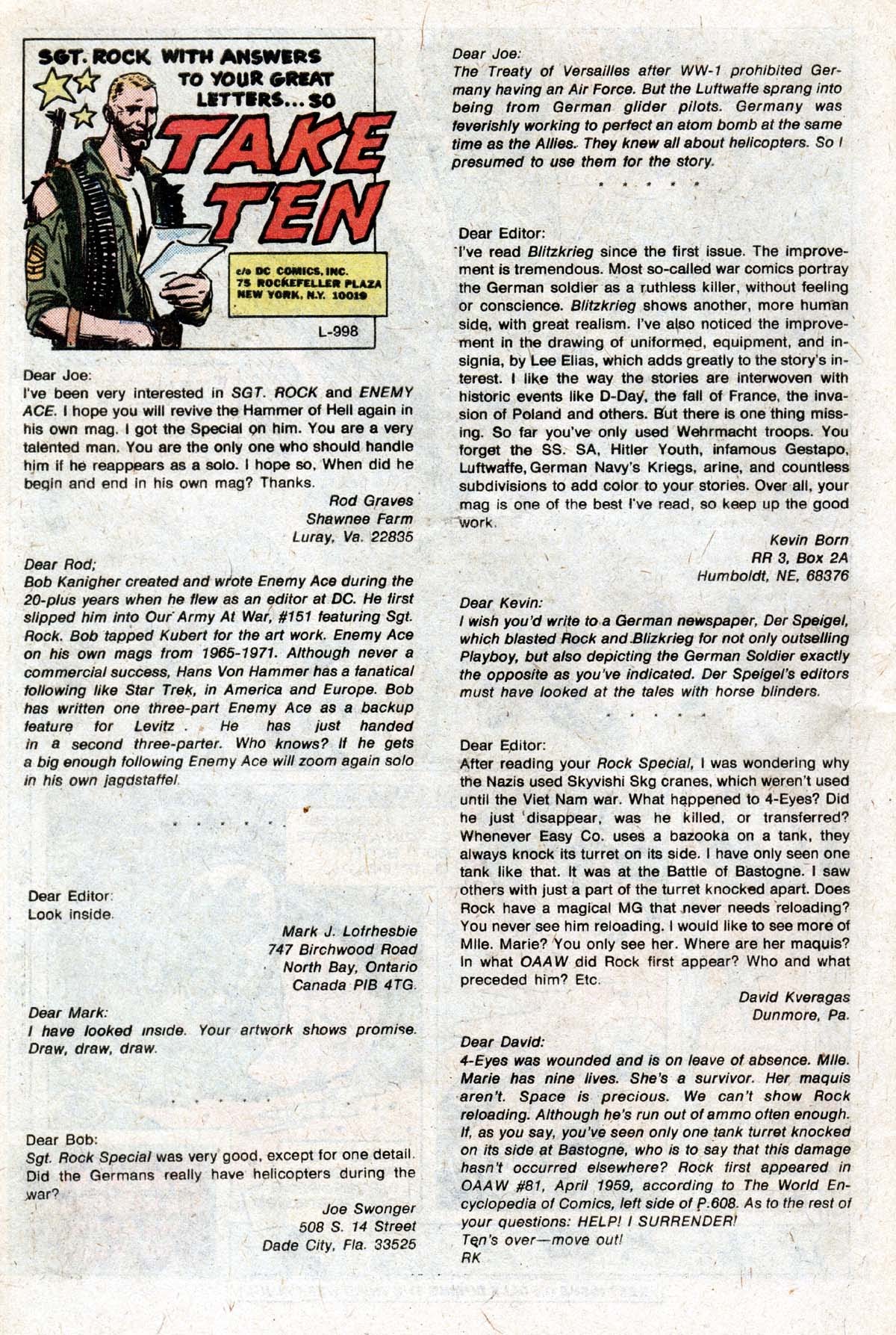 Read online Sgt. Rock comic -  Issue #320 - 30