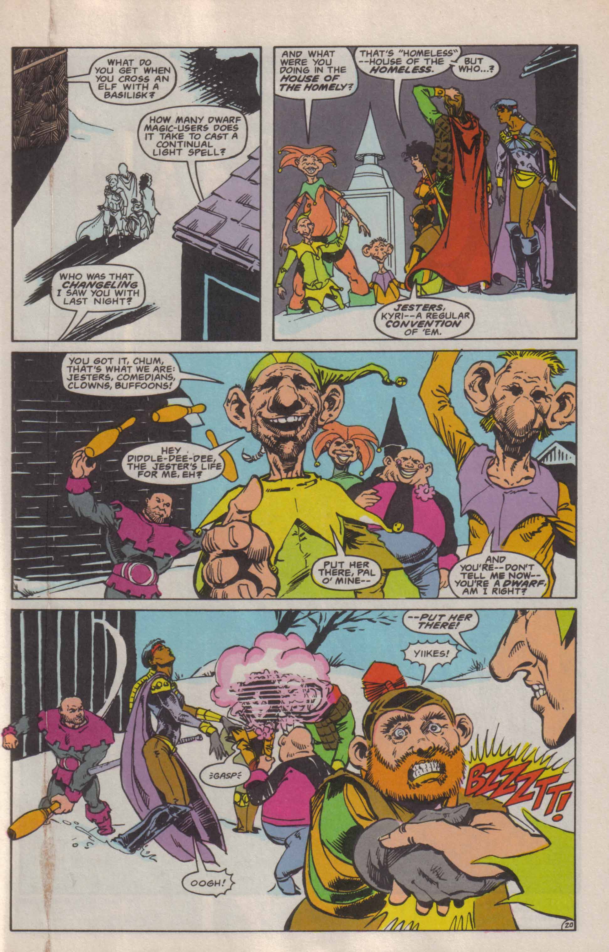 Read online Advanced Dungeons & Dragons comic -  Issue #6 - 21