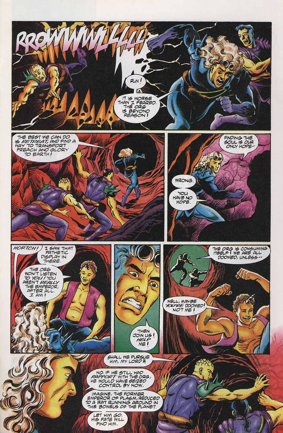 Read online Warriors of Plasm comic -  Issue #12 - 12