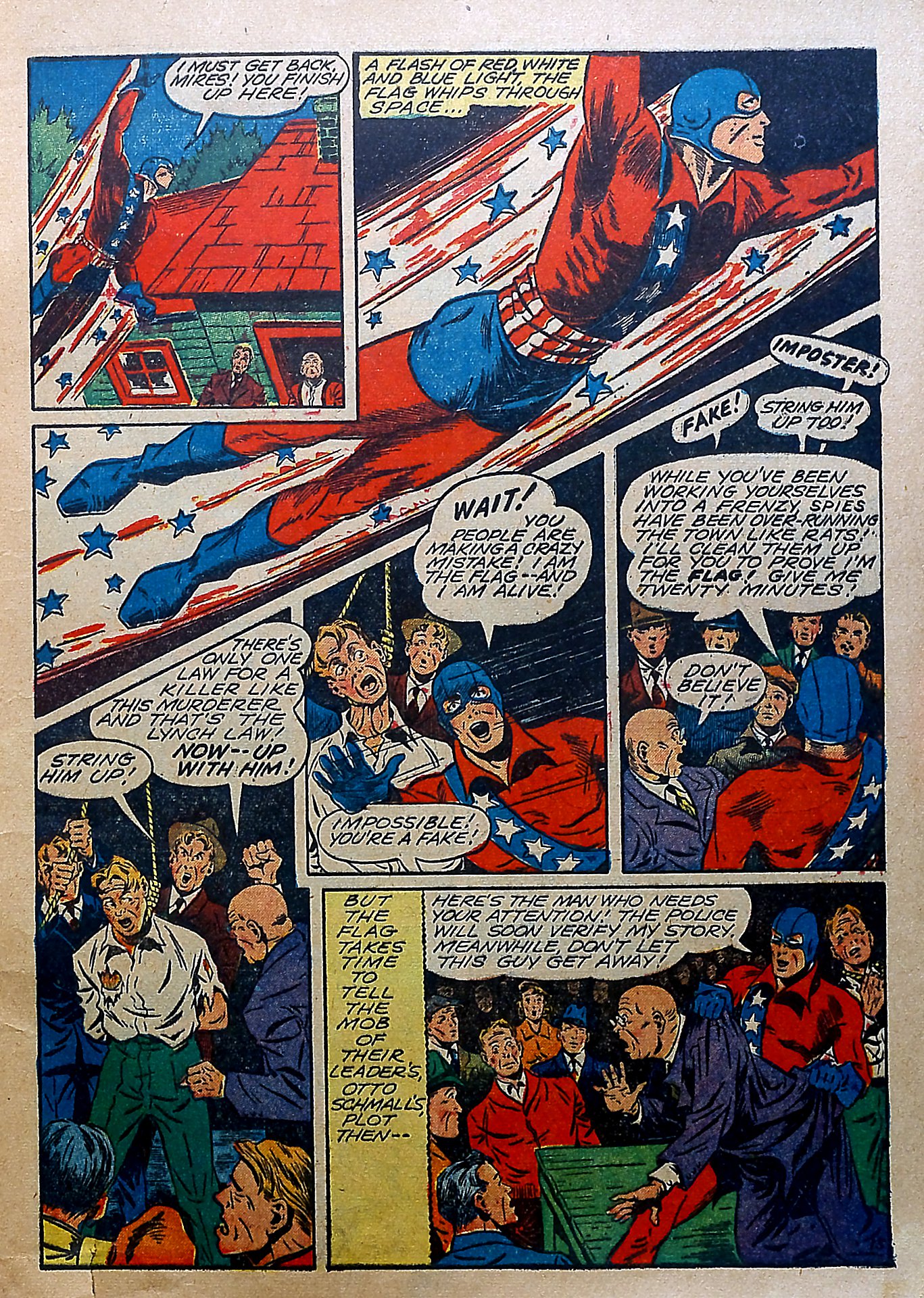 Read online Our Flag Comics comic -  Issue #5 - 12