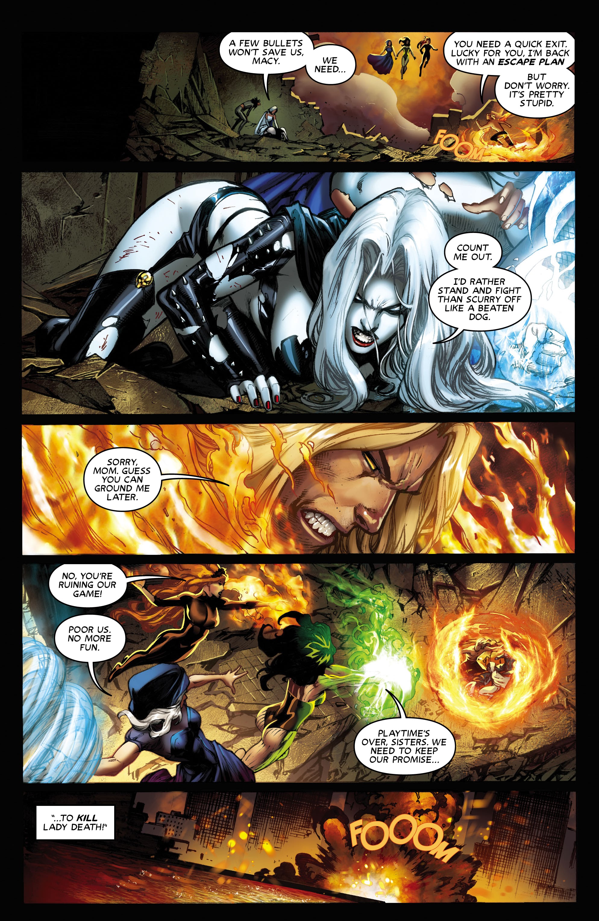 Read online Lady Death: Blasphemy Anthem comic -  Issue # Full - 7