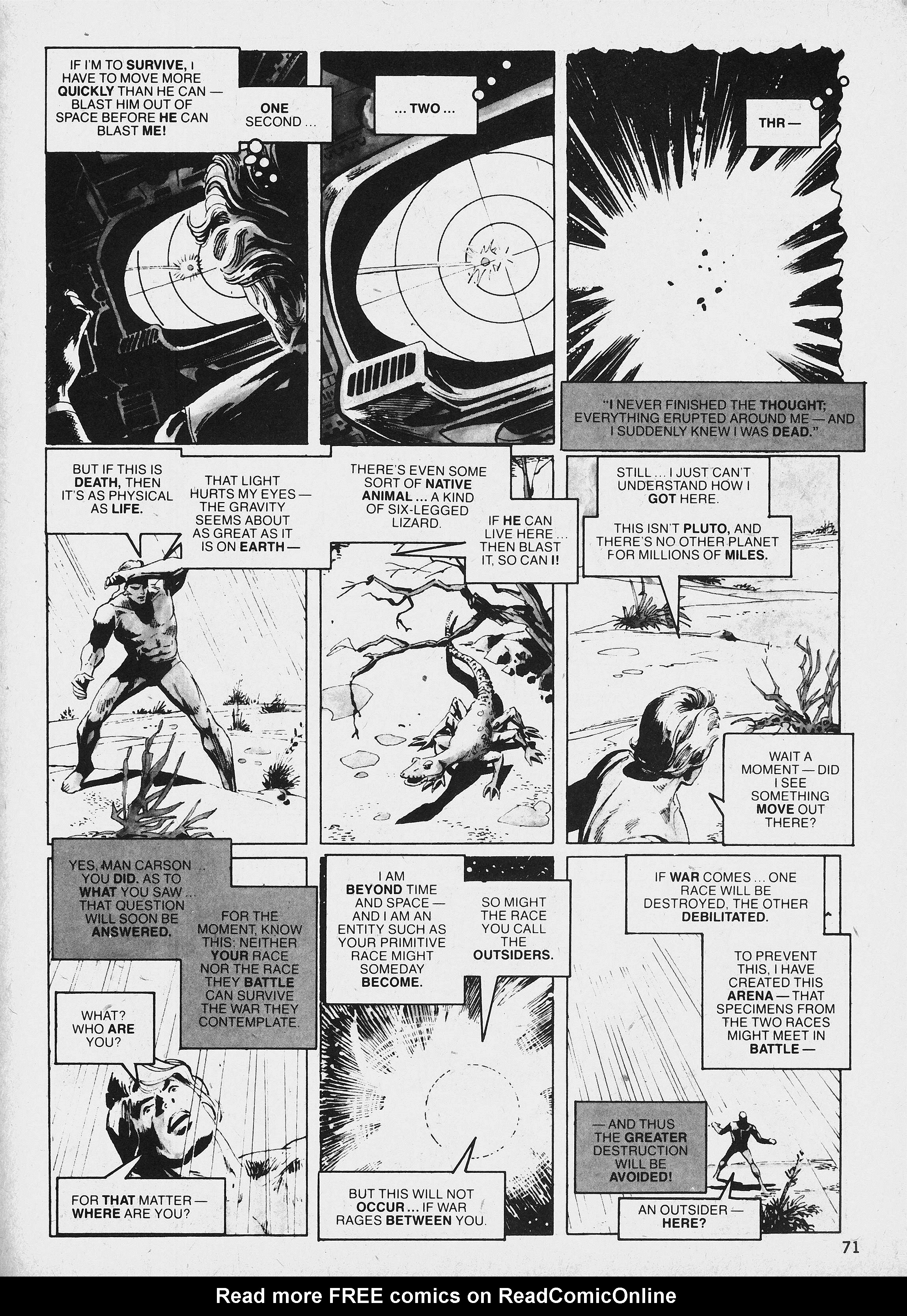 Read online Unknown Worlds of Science Fiction Giant Size Special comic -  Issue # Full - 71