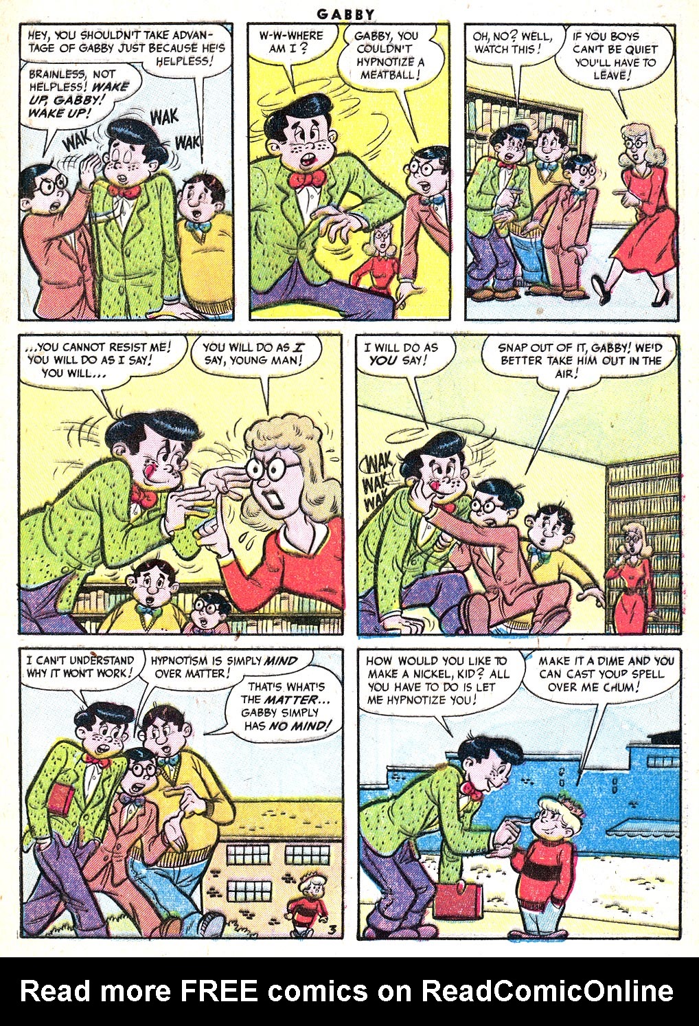 Read online Gabby comic -  Issue #6 - 5