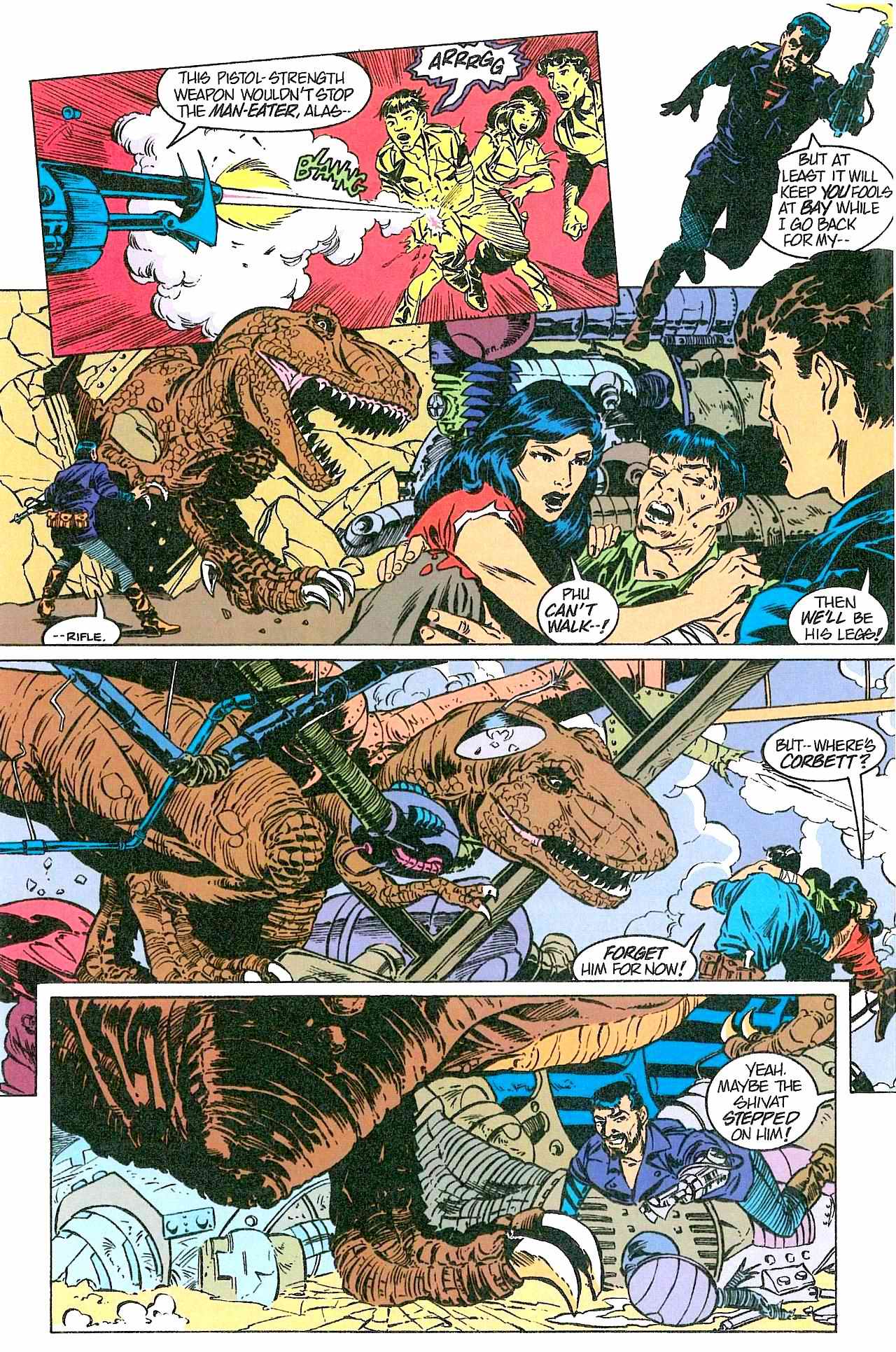 Read online Cadillacs and Dinosaurs comic -  Issue #6 - 14
