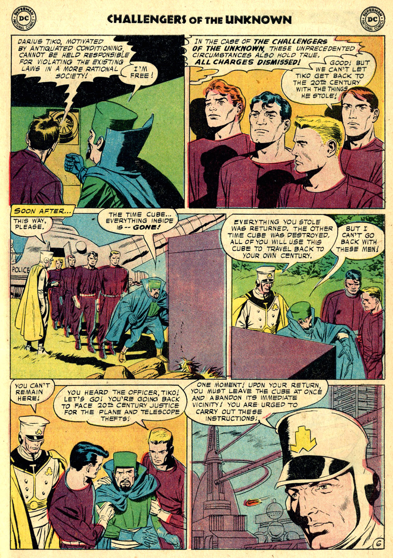 Read online Challengers of the Unknown (1958) comic -  Issue #4 - 31