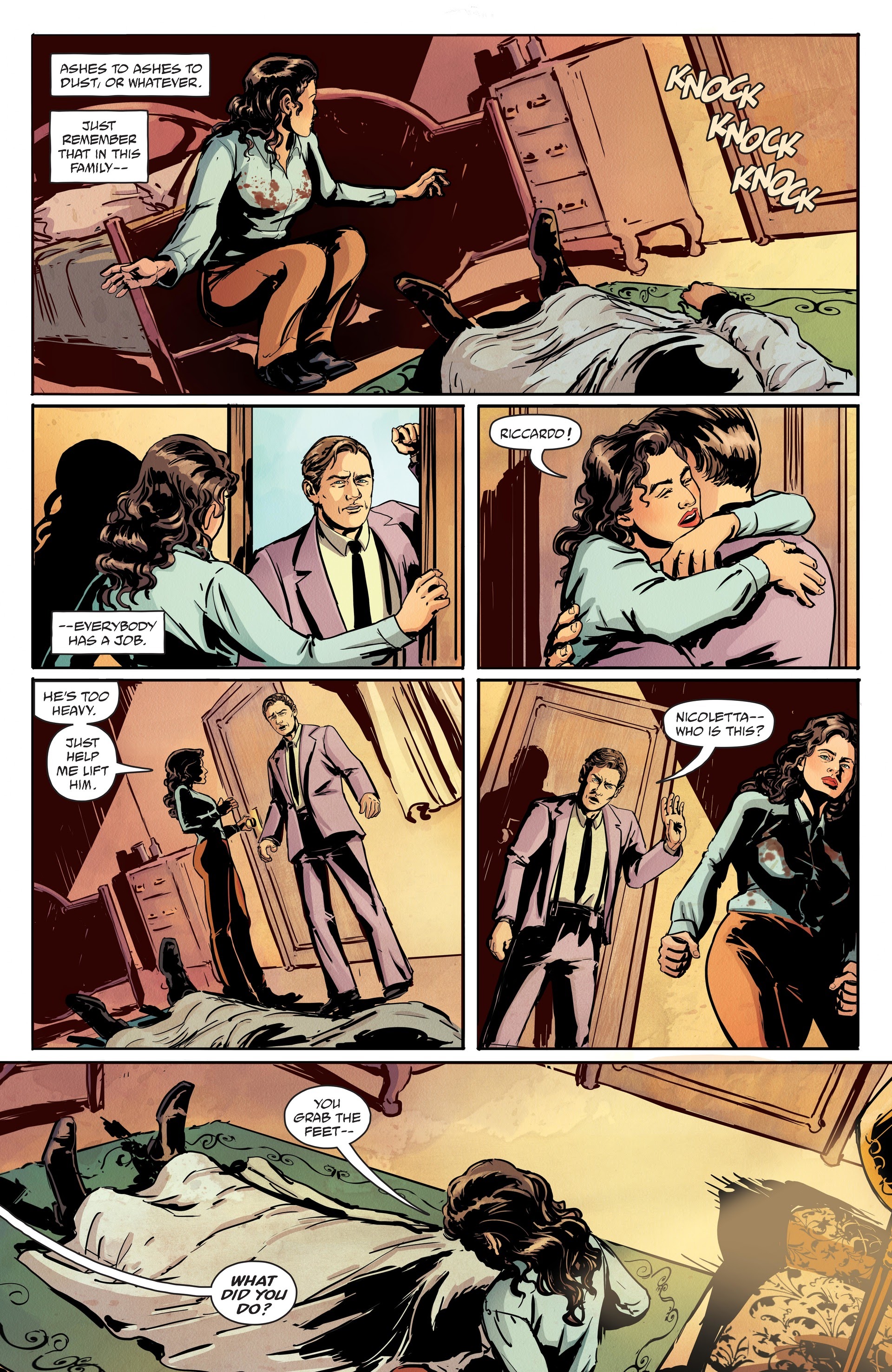 Read online Mafiosa comic -  Issue # TPB - 96