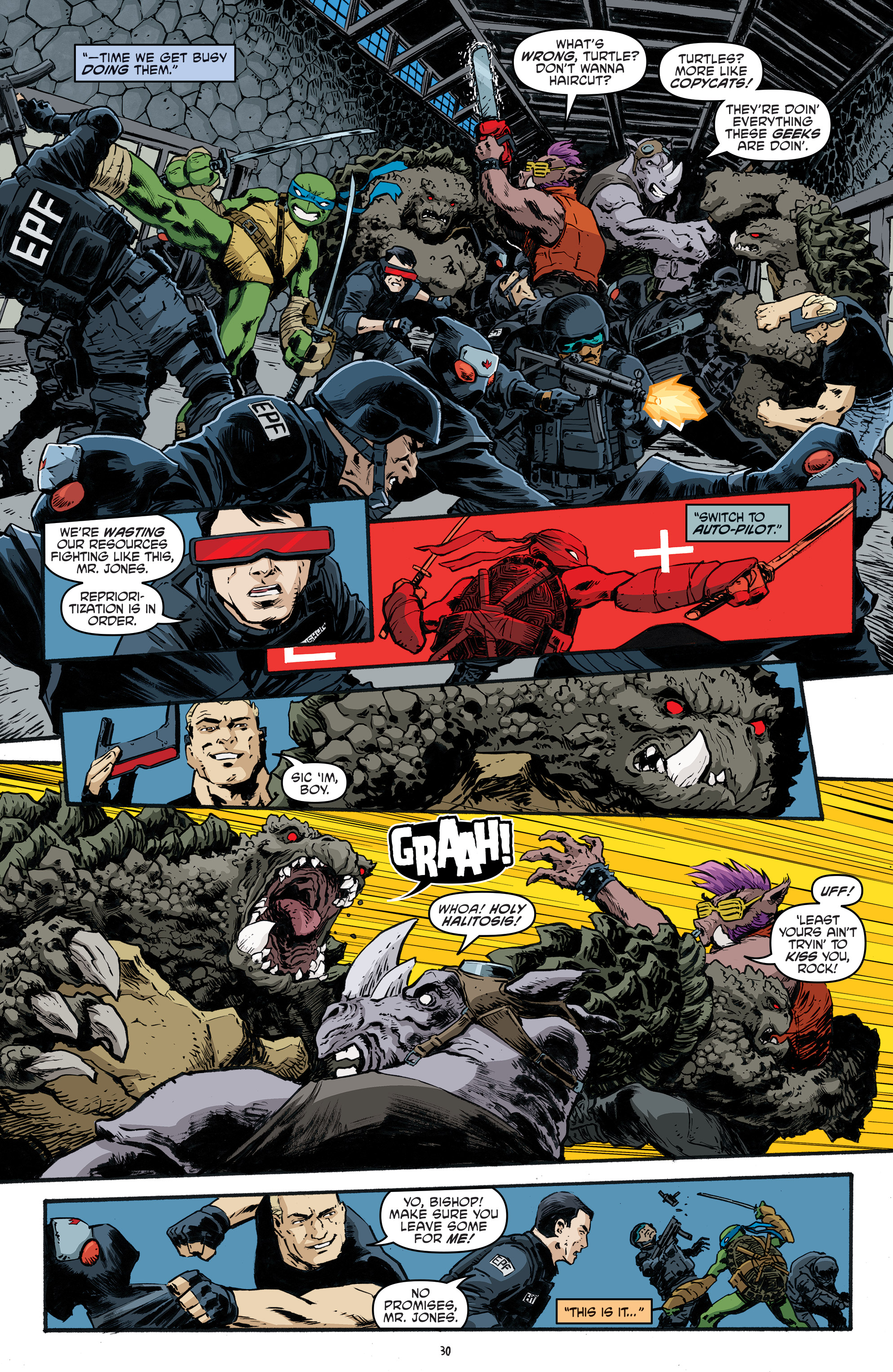 Read online Teenage Mutant Ninja Turtles (2011) comic -  Issue #99 - 32