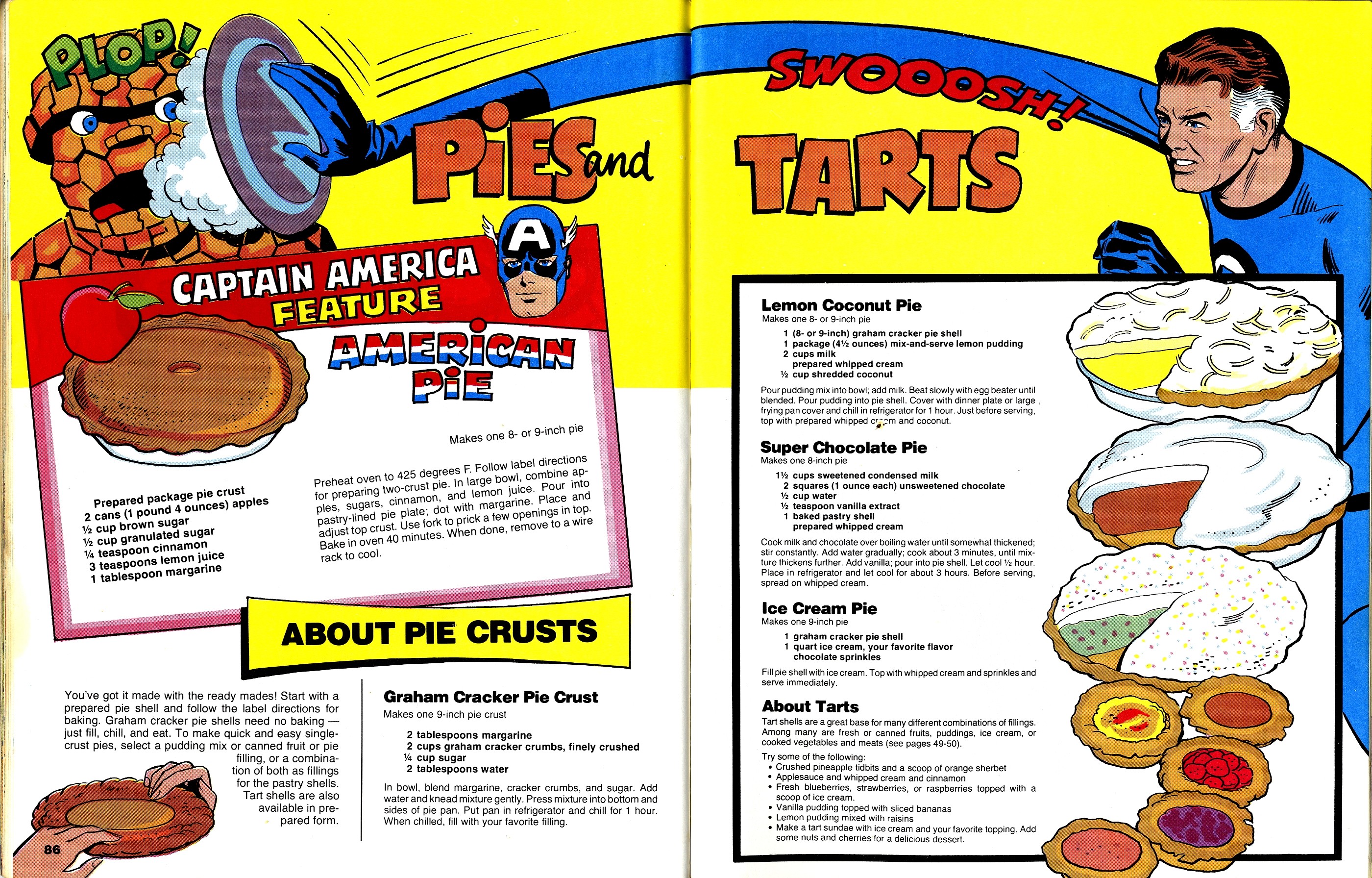 Read online The Mighty Marvel Superheroes' Cookbook comic -  Issue # Full - 45