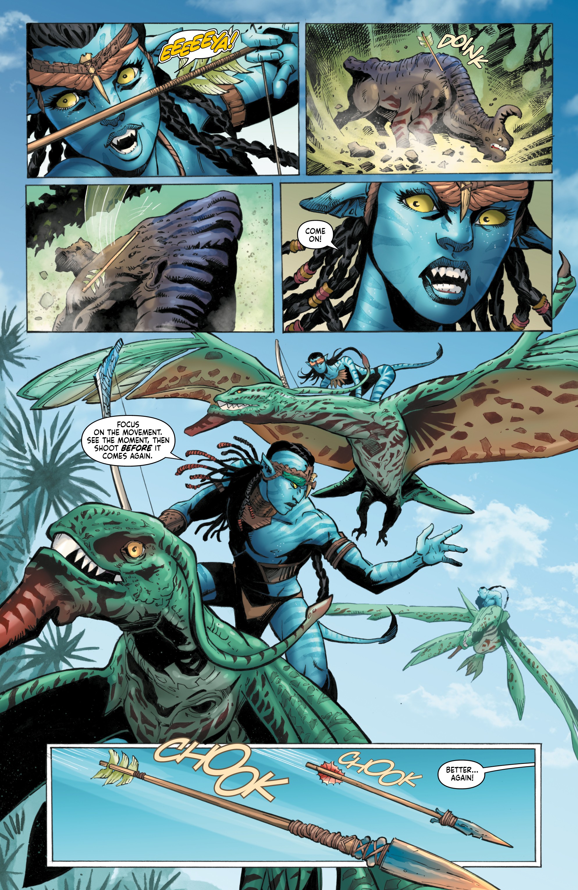 Read online Avatar: Tsu'tey's Path comic -  Issue #3 - 9