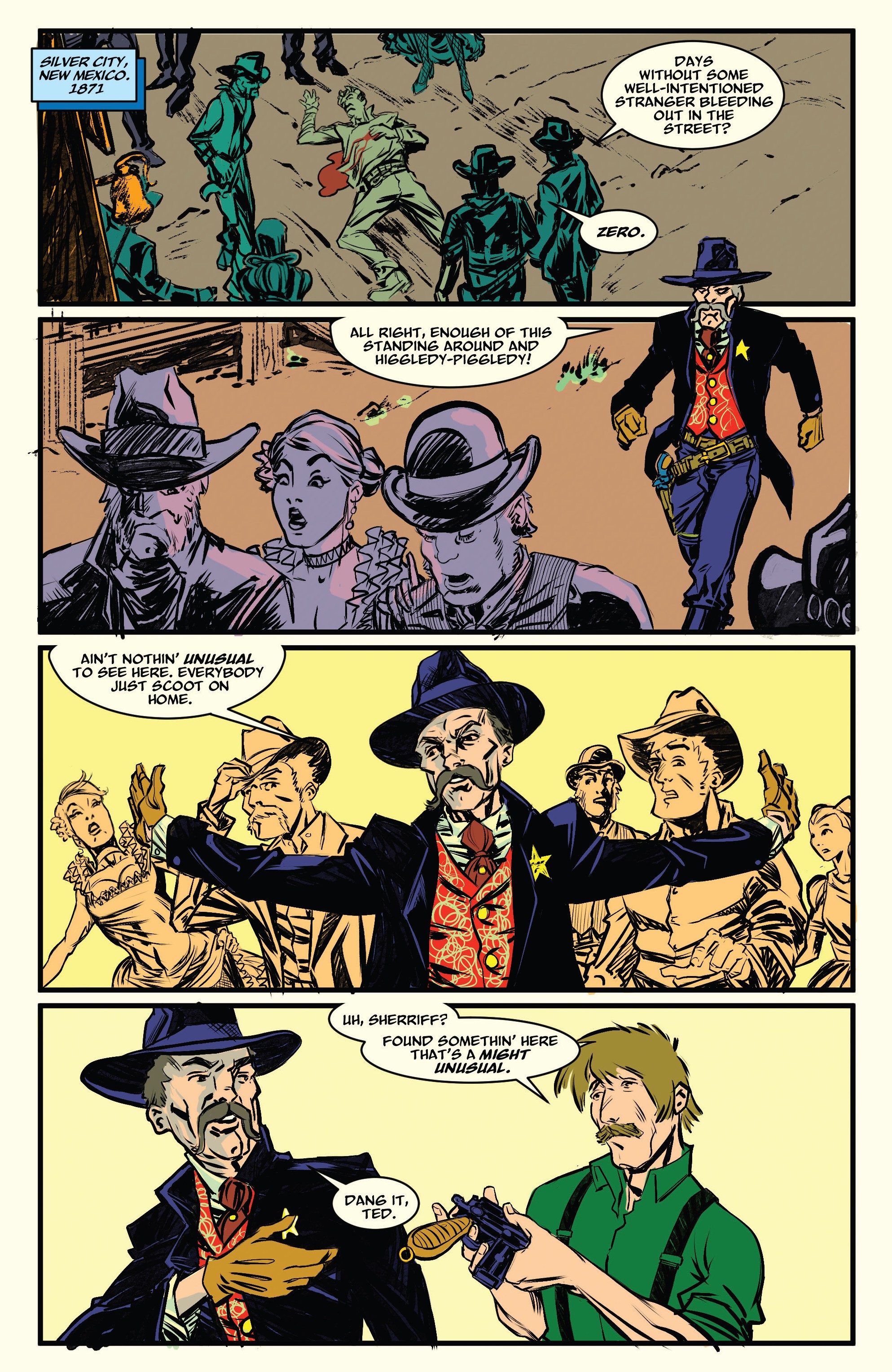 Read online Albert Einstein: Time Mason comic -  Issue #4 - 5
