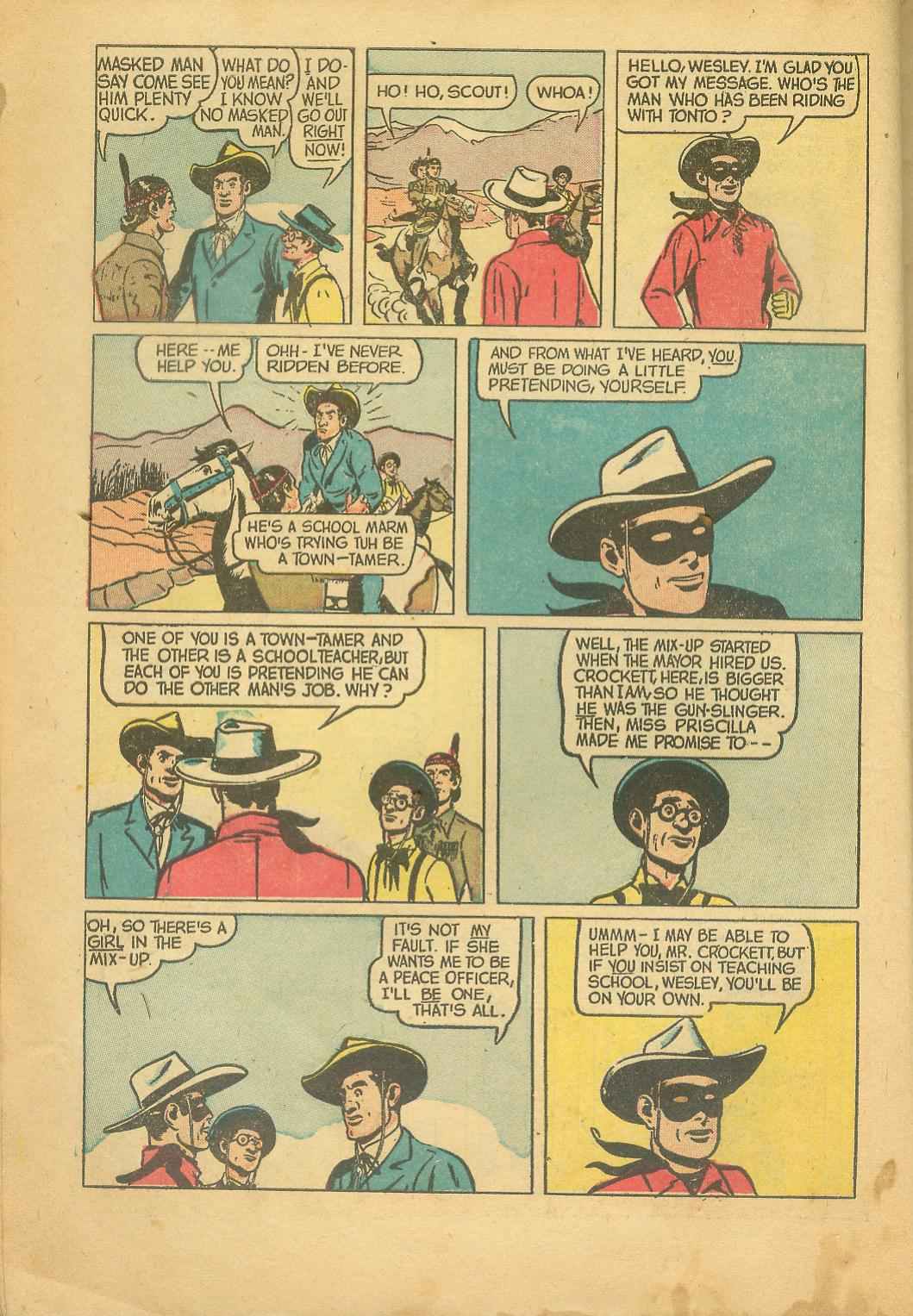 Read online The Lone Ranger (1948) comic -  Issue #14 - 14