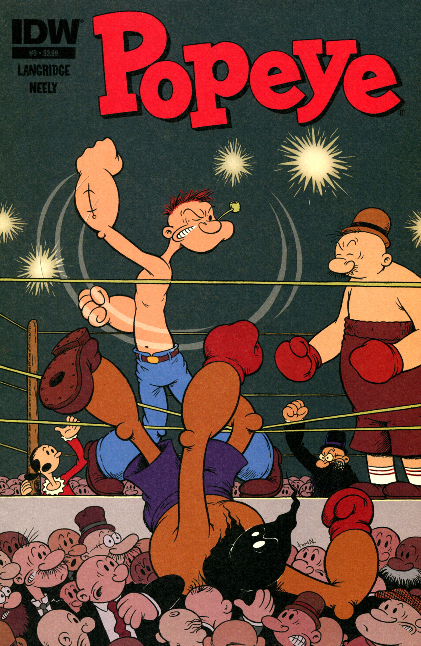 Read online Popeye (2012) comic -  Issue #3 - 1