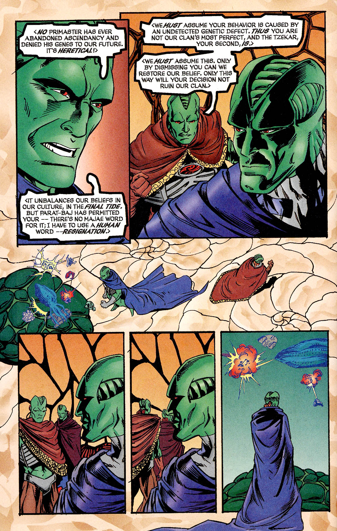 Read online Leonard Nimoy's Primortals (1996) comic -  Issue #6 - 8