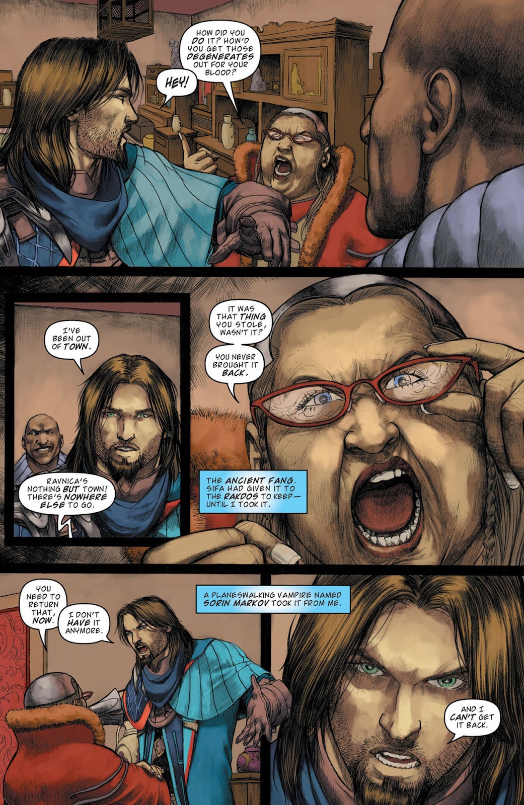 Magic: The Gathering--Path of Vengeance issue 1 - Page 9
