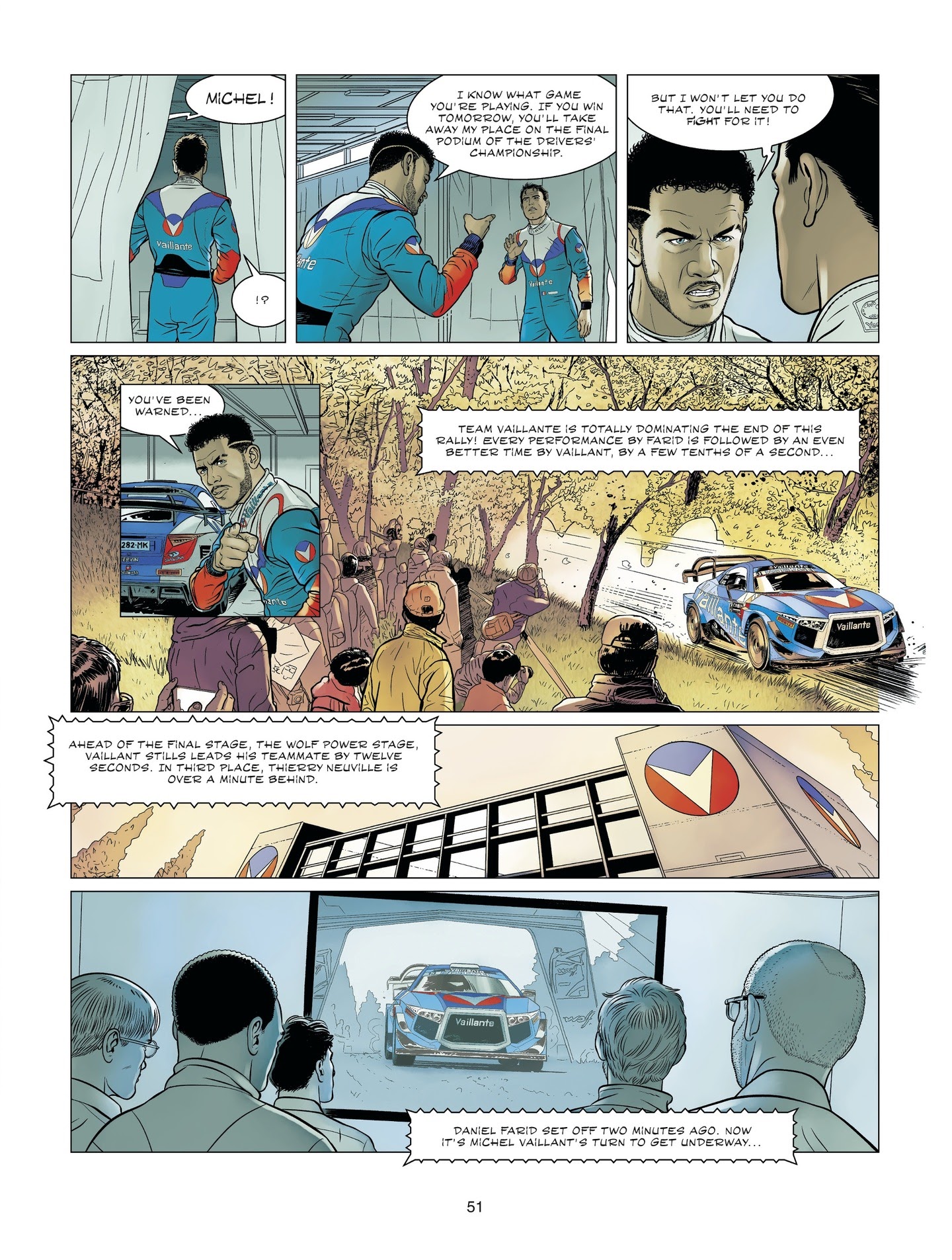 Read online Michel Vaillant comic -  Issue #9 - 51