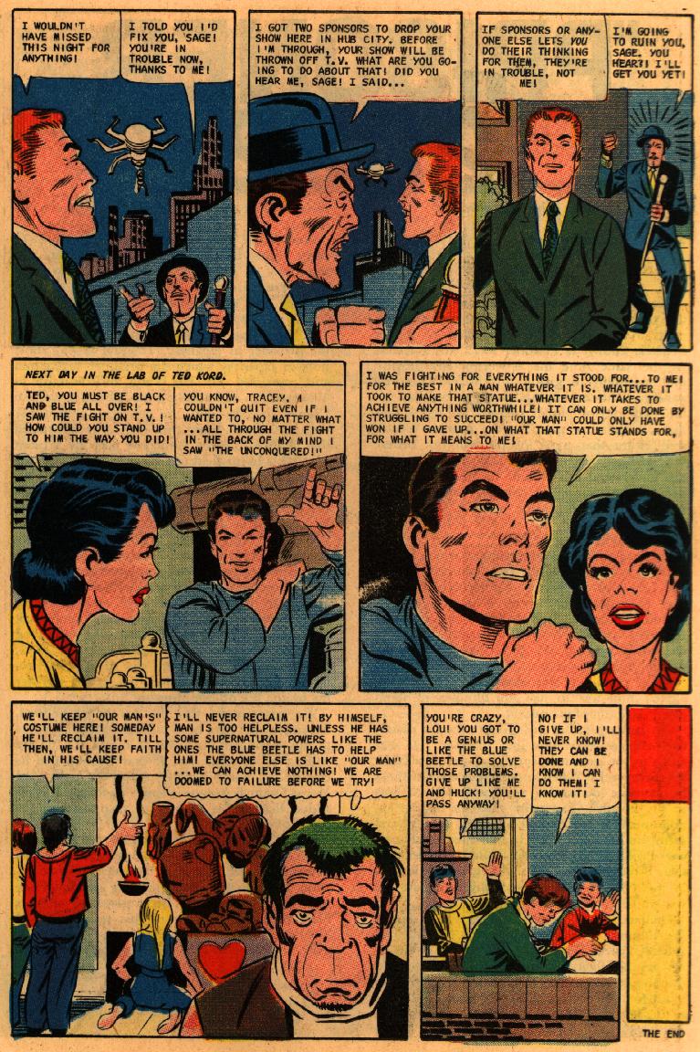 Read online Blue Beetle (1967) comic -  Issue #5 - 21