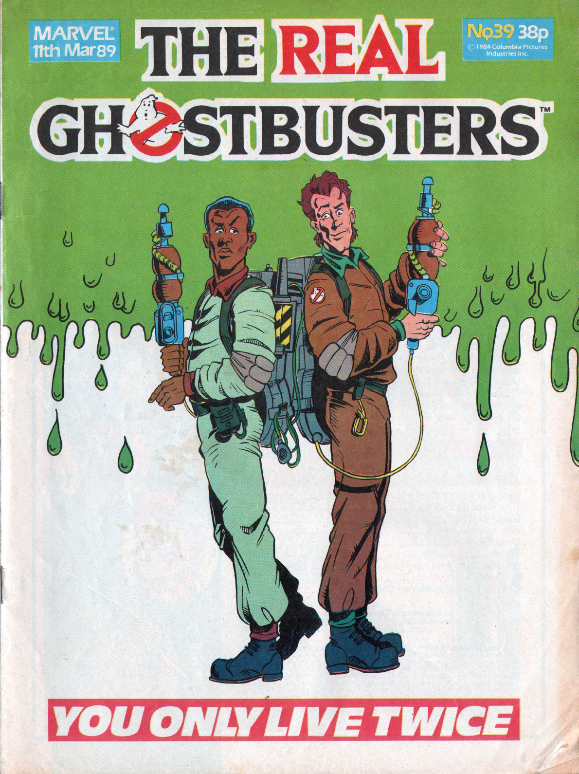 Read online The Real Ghostbusters comic -  Issue #39 - 1
