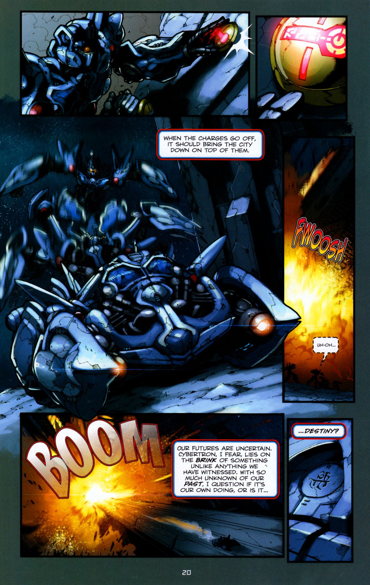 Read online Transformers: Defiance comic -  Issue #3 - 23