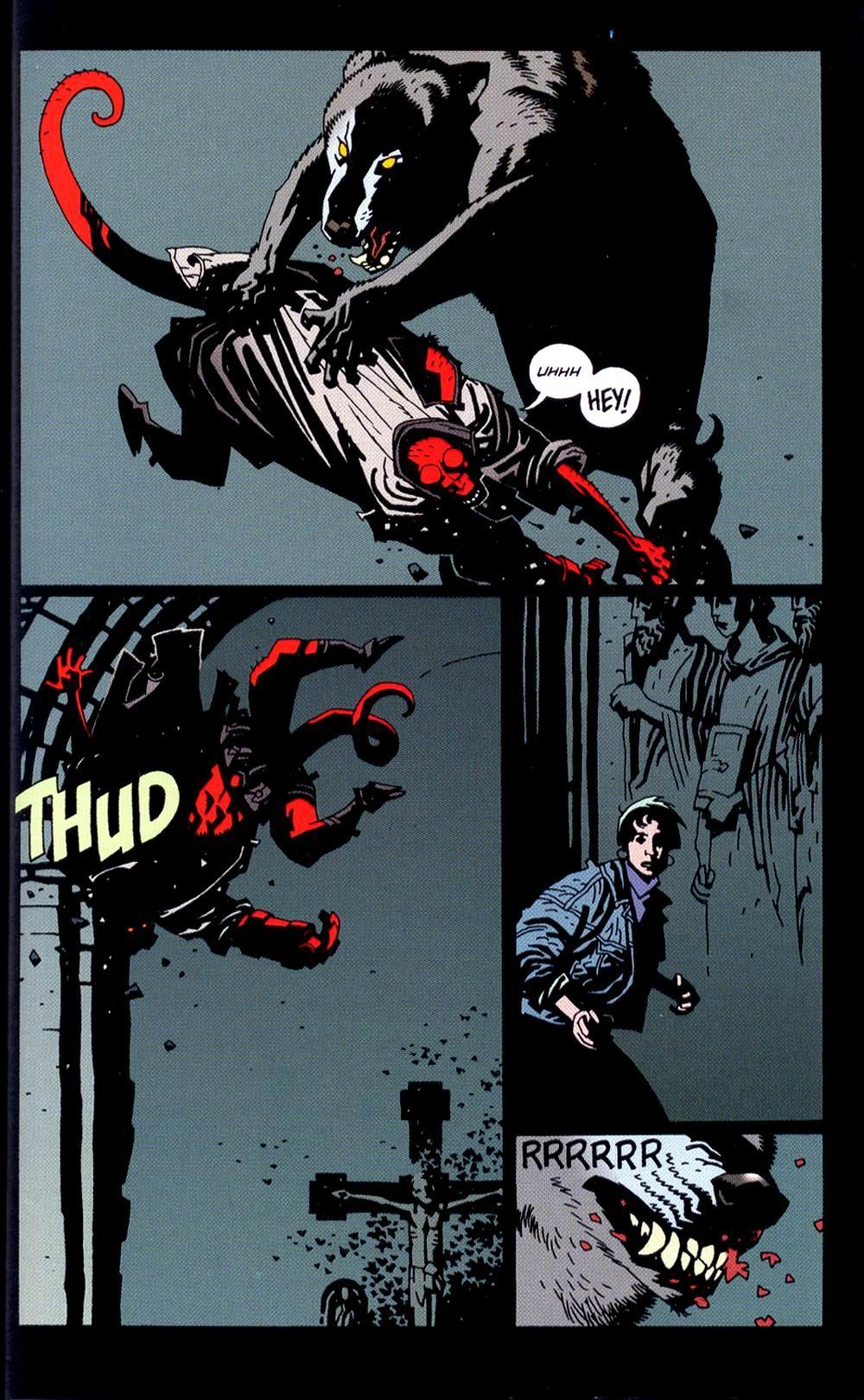 Read online Hellboy: The Wolves of Saint August comic -  Issue # Full - 47