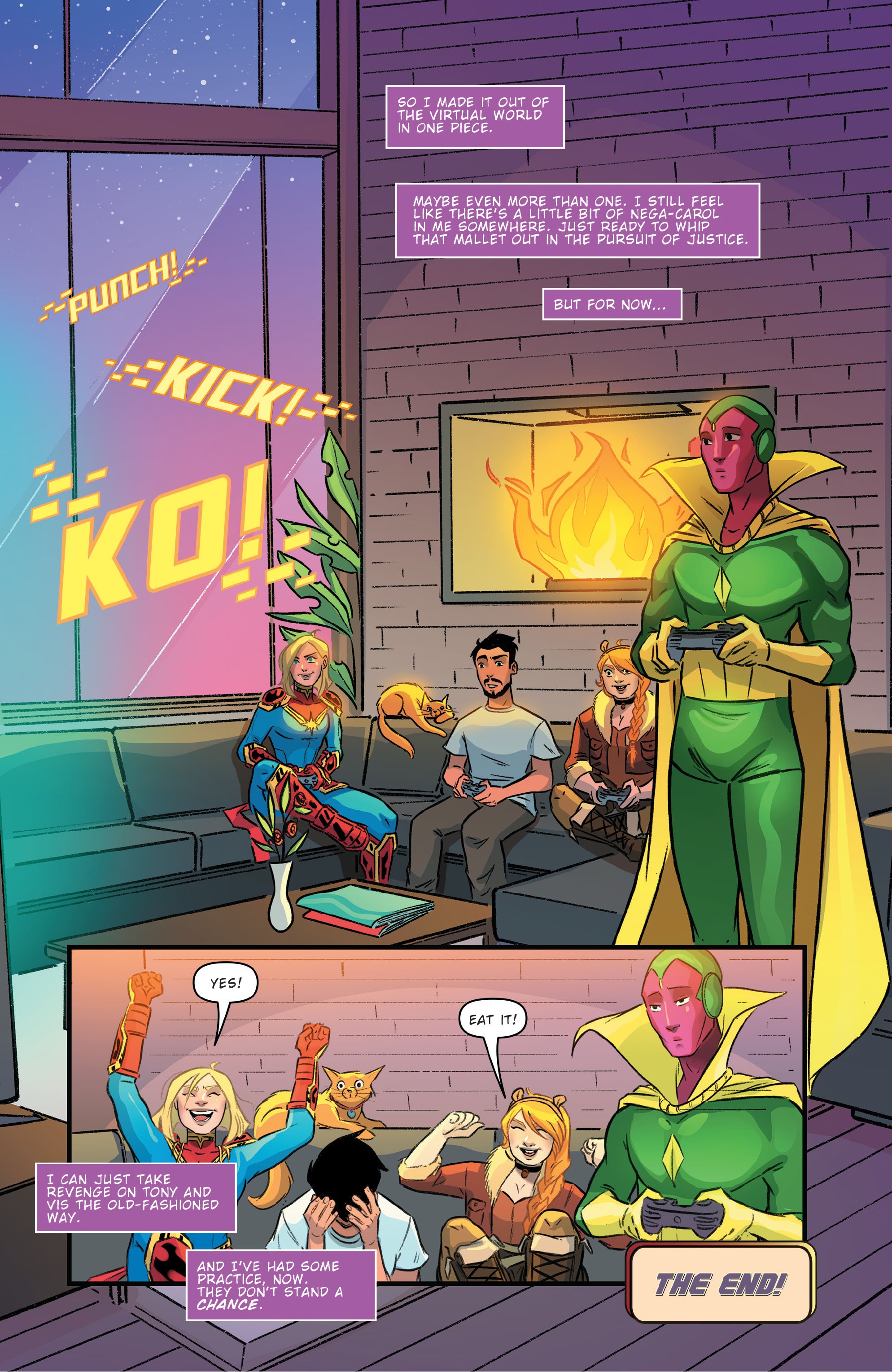 Read online Marvel Action: Captain Marvel (2021) comic -  Issue #5 - 21