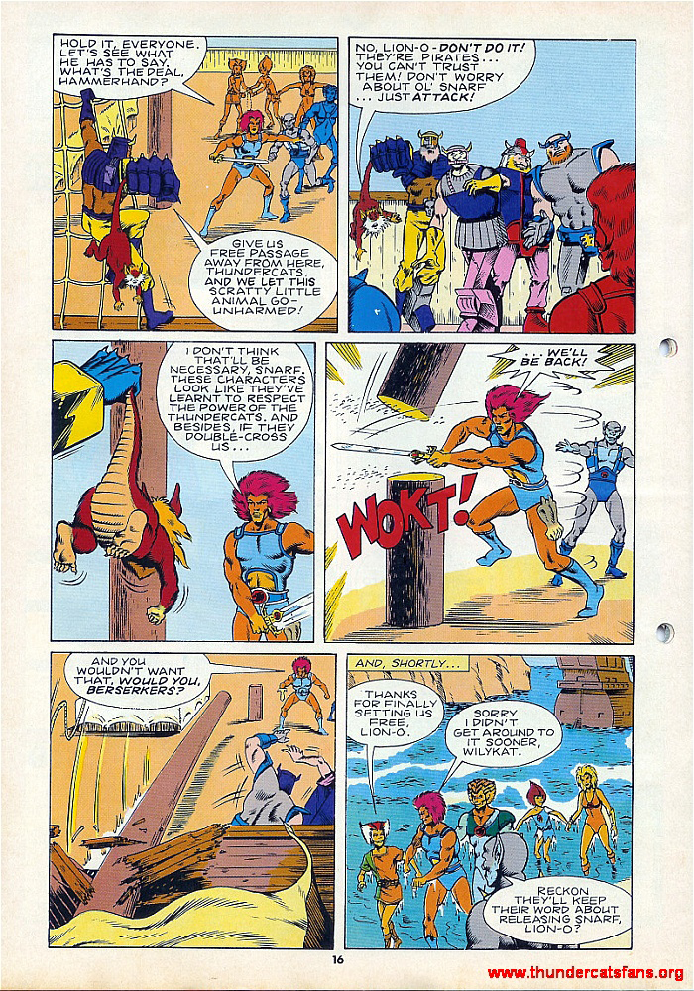 Read online ThunderCats (1987) comic -  Issue #12 - 15