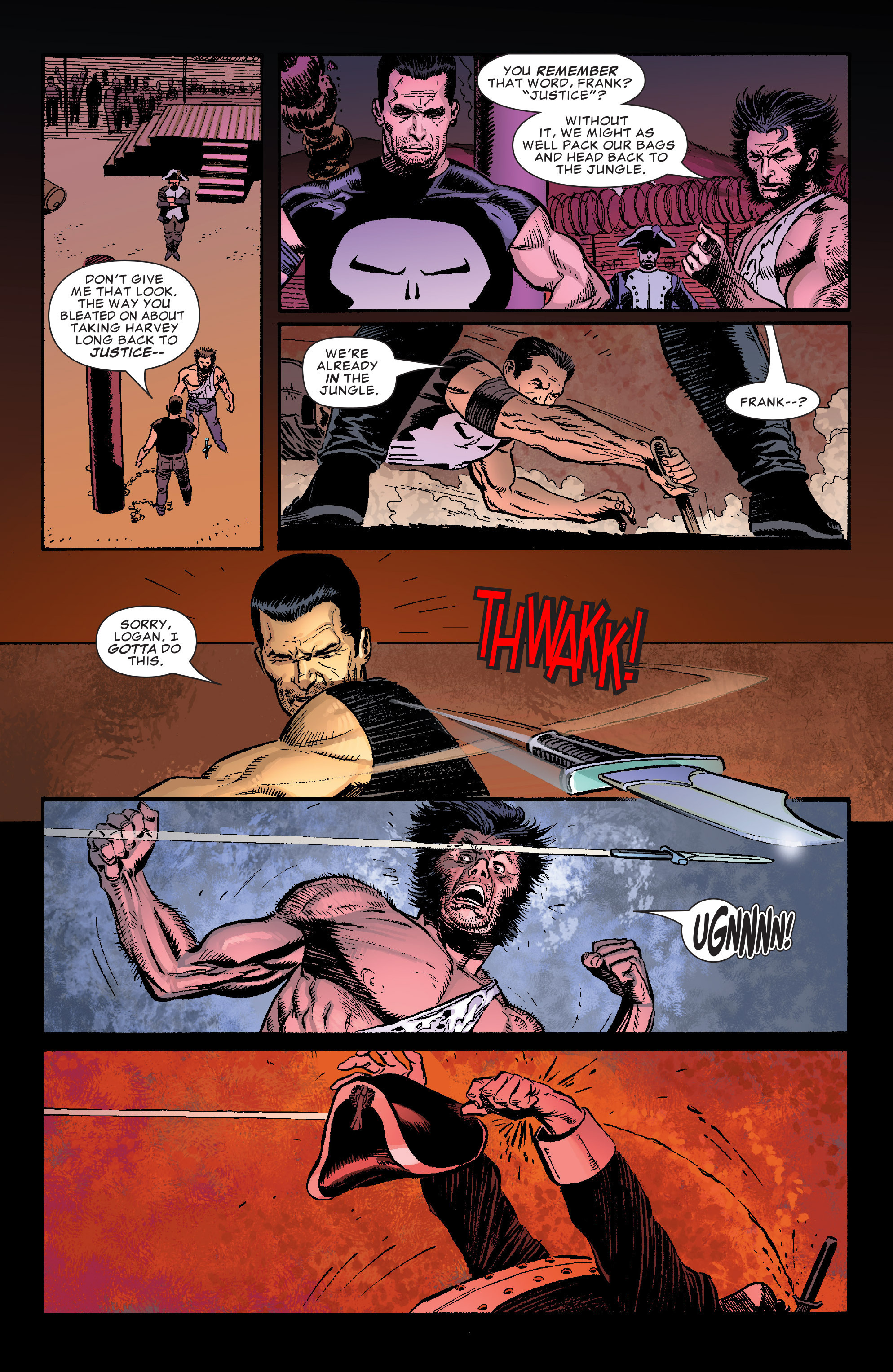 Read online Wolverine/Punisher comic -  Issue #5 - 18