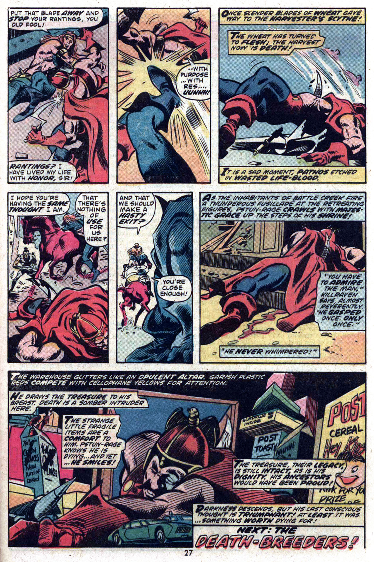 Read online Amazing Adventures (1970) comic -  Issue #26 - 27